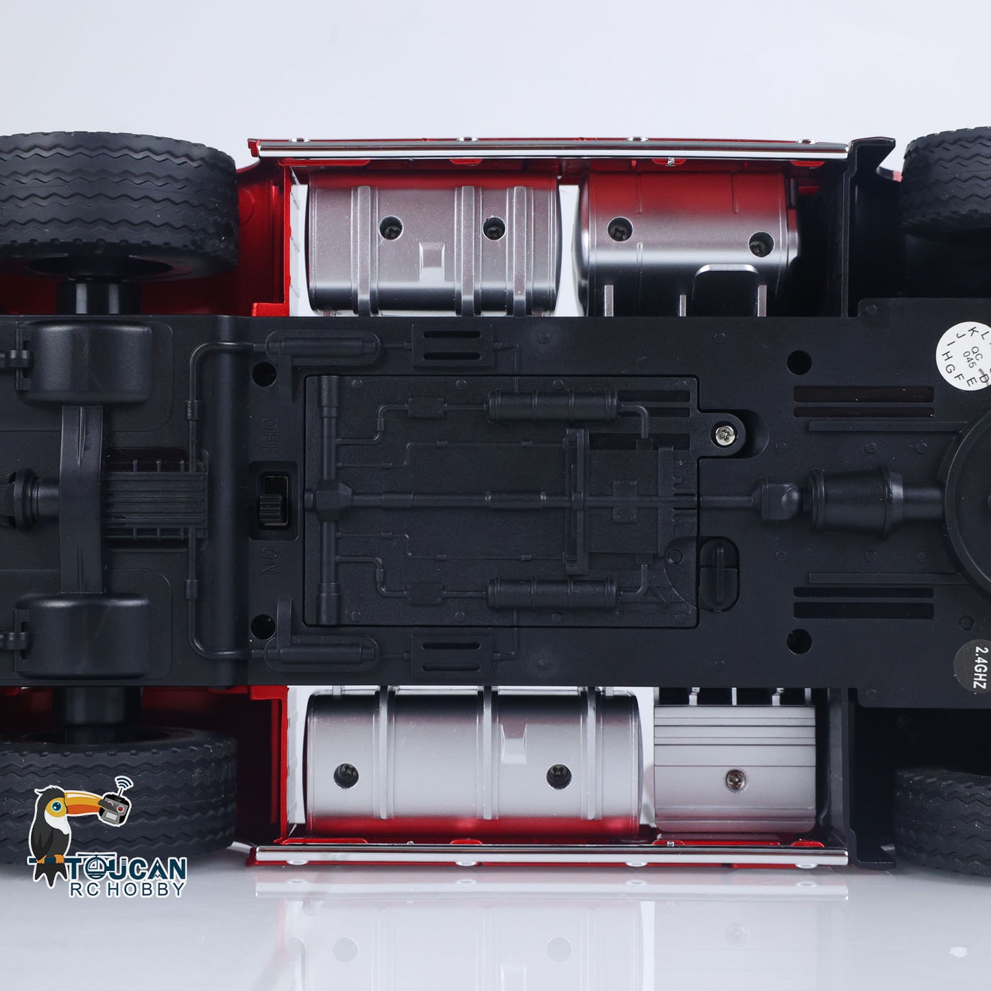 770S Plastic 1/18 RC Tractor Truck Toys Finished Model RTR 7.4V Battery Radio 19CH Light Sound Effects Remote Control Lorry Car