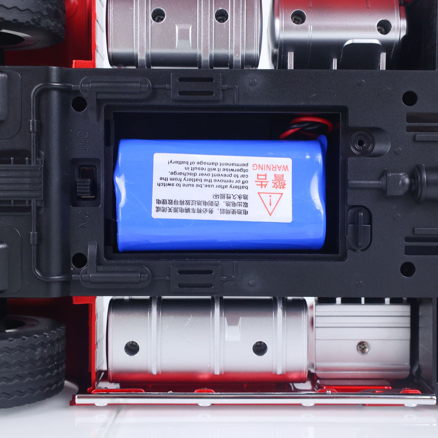 Fast Shipping 770S Plastic 1/18 RC Tractor Truck Toys Finished Model RTR 7.4V Battery Radio 19CH Light Sound Effects Remote Control Lorry Car