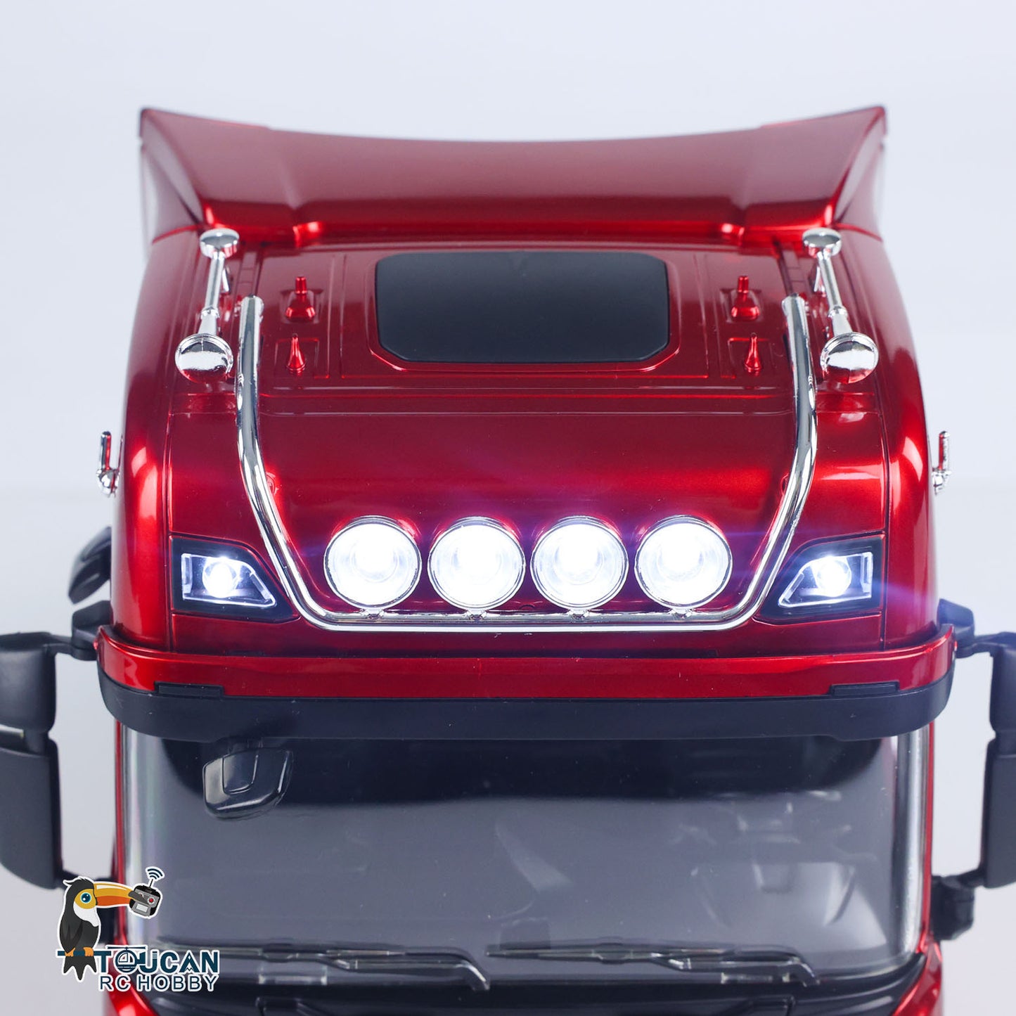 770S Plastic 1/18 RC Tractor Truck Toys Finished Model RTR 7.4V Battery Radio 19CH Light Sound Effects Remote Control Lorry Car