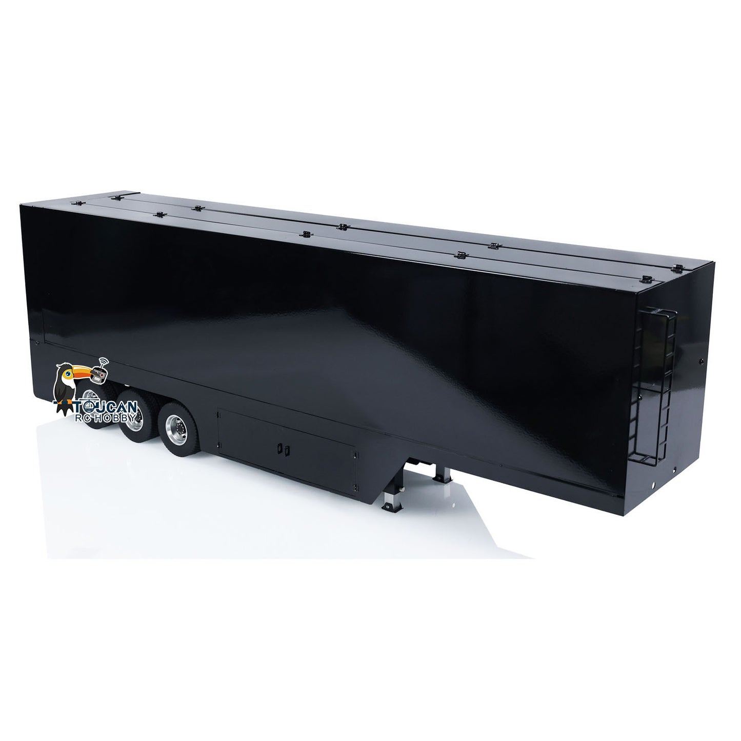 Véhicules de scène mobiles télécommandés 1:14 RC Camion remorque Roadshow avec lumières