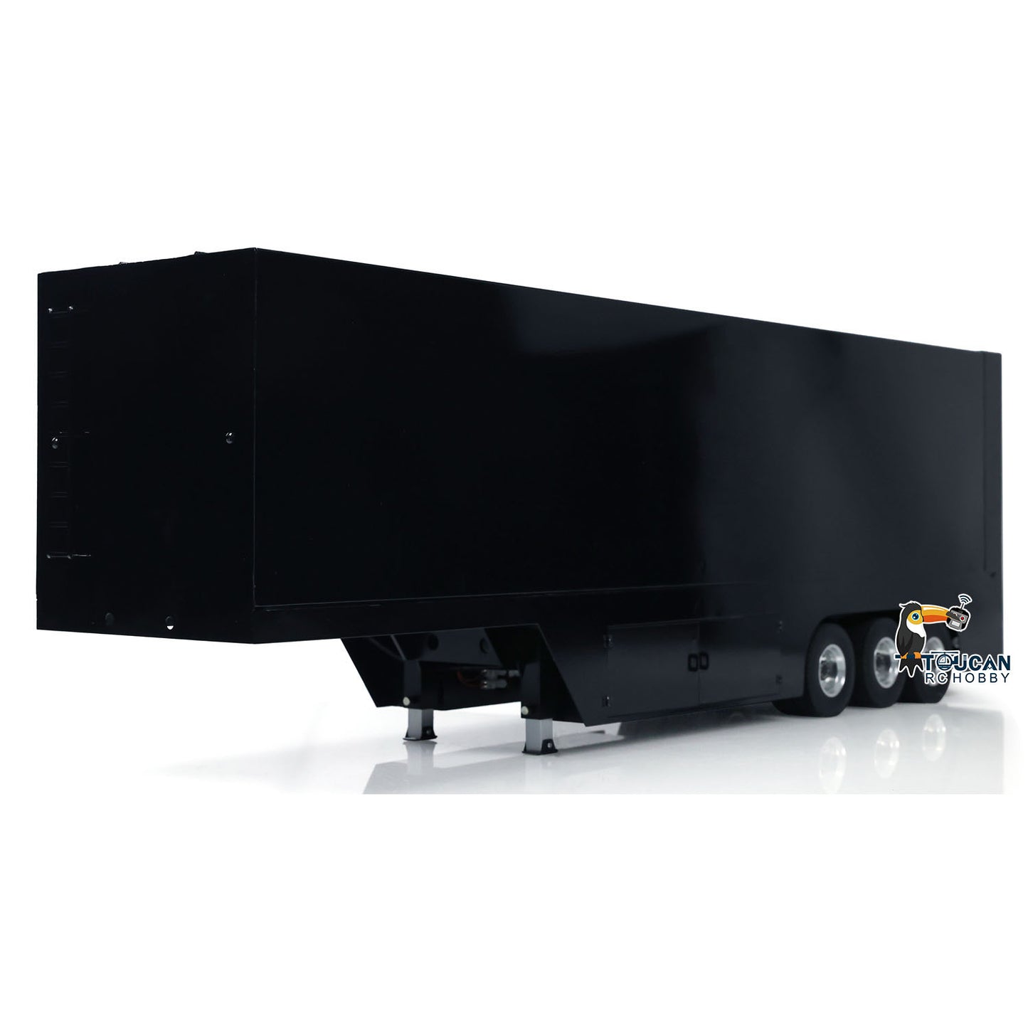 Véhicules de scène mobiles télécommandés 1:14 RC Camion remorque Roadshow avec lumières