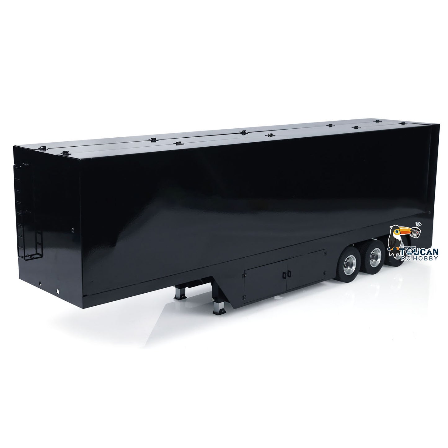 Véhicules de scène mobiles télécommandés 1:14 RC Camion remorque Roadshow avec lumières