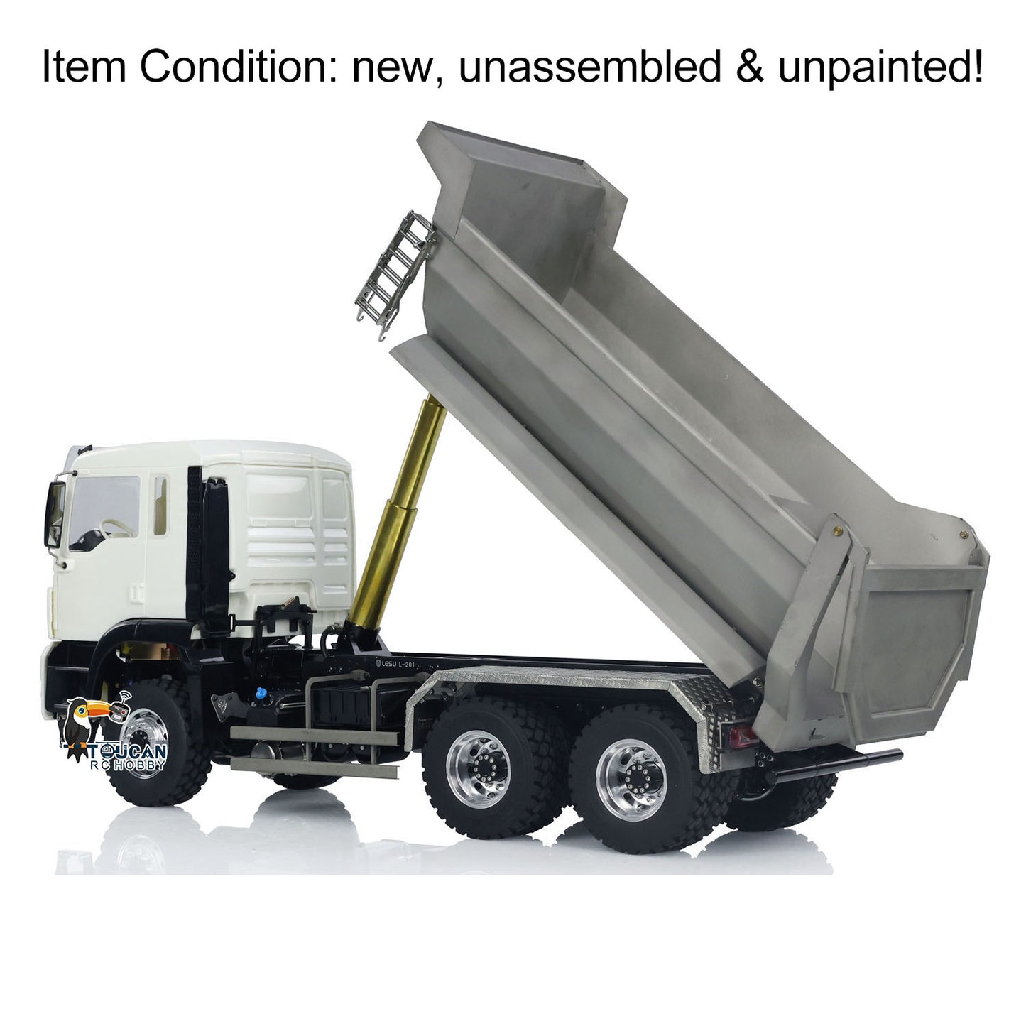 LESU Metall 1/14 6x6 RC Hydraulische Dumper Lkw Kipper 20130018