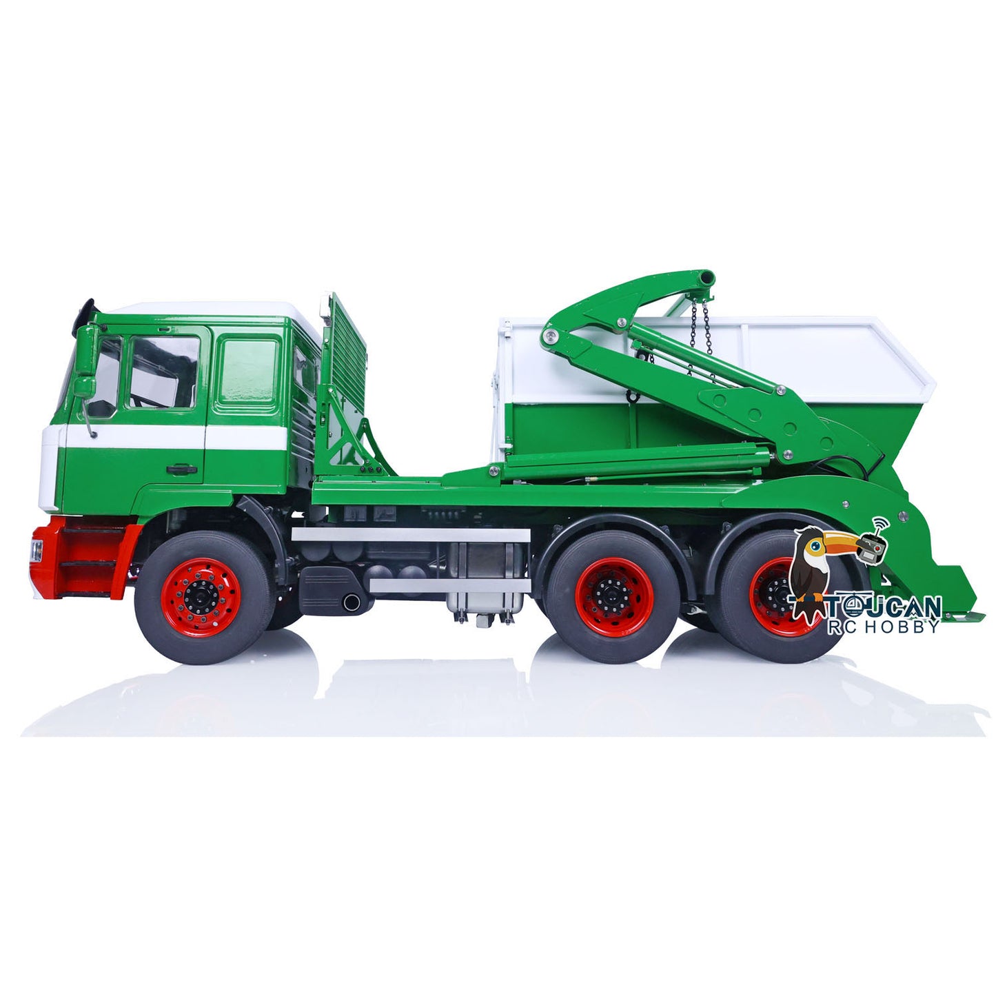 Metall 6X4 RC 1/14 Hydraulischer Muldenkipper Absetzkipper VL18U F2000