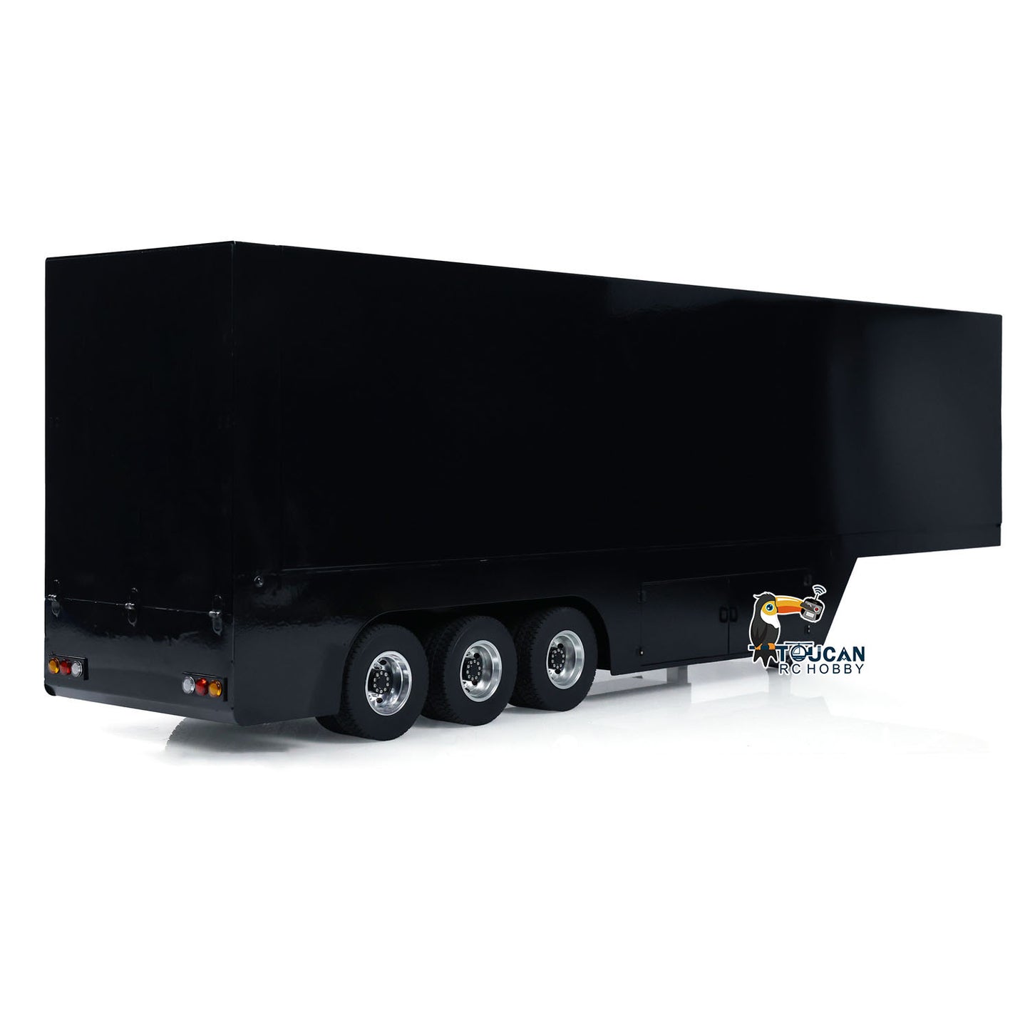Véhicules de scène mobiles télécommandés 1:14 RC Camion remorque Roadshow avec lumières