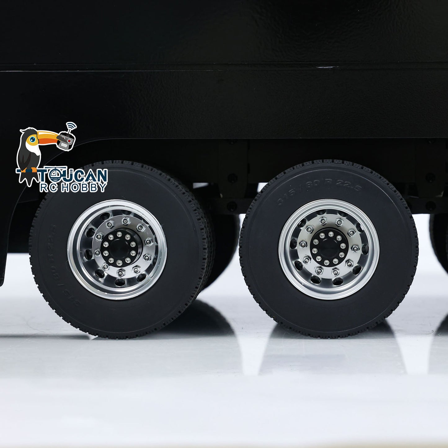 Véhicules de scène mobiles télécommandés 1:14 RC Camion remorque Roadshow avec lumières