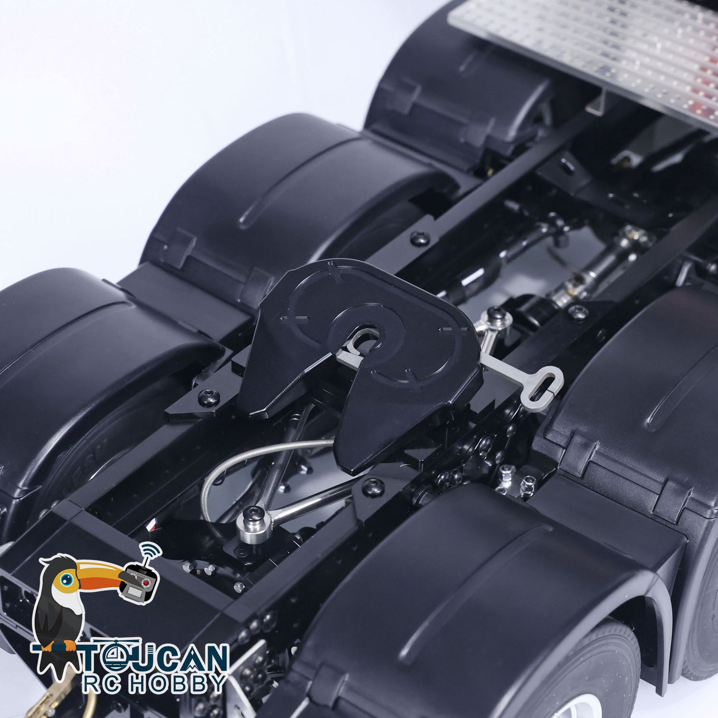 TOUCAN 1/14 Metal RC Tractor Truck Flysky I6S RTR Remote Control Car Sounds Lights