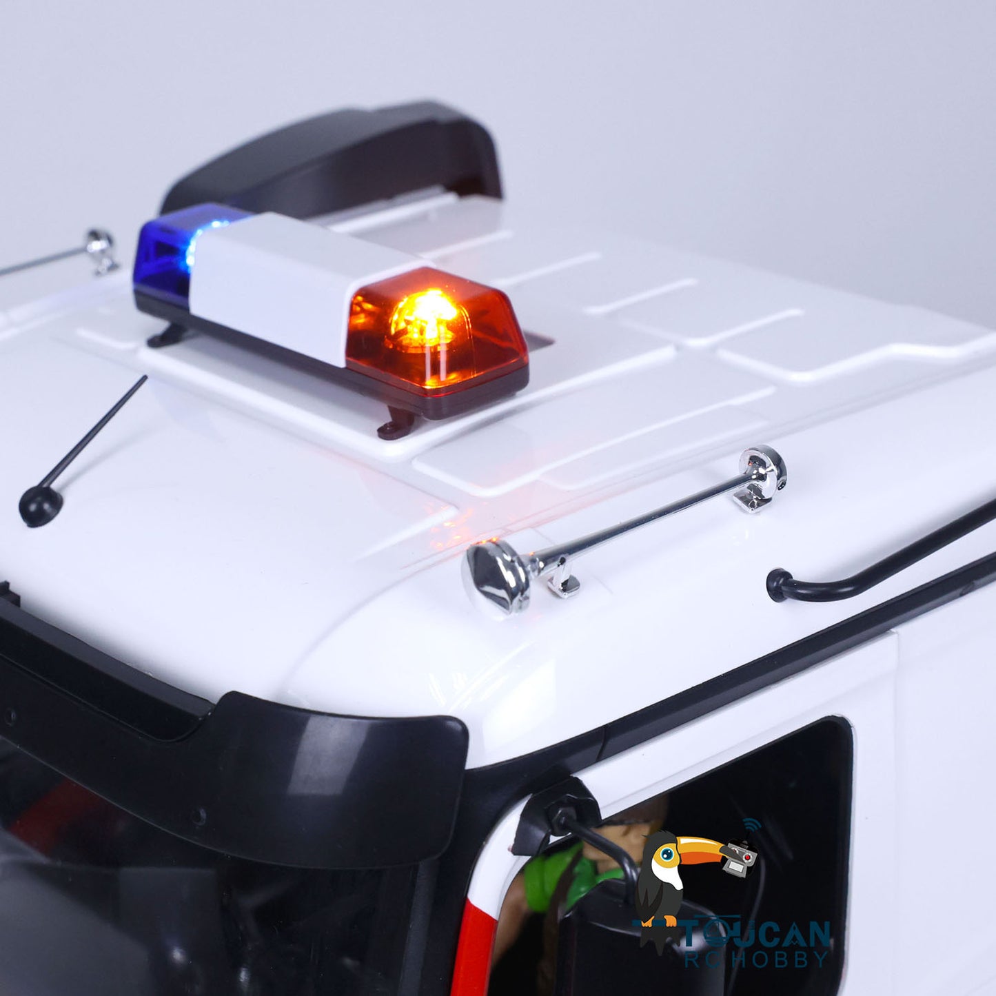 IN STOCK TOUCAN 6x6 RTR RC Tractor Truck Lock Differential Axles Chassis for 1/14 Tamiya 3363 Electric Lorry Model Car