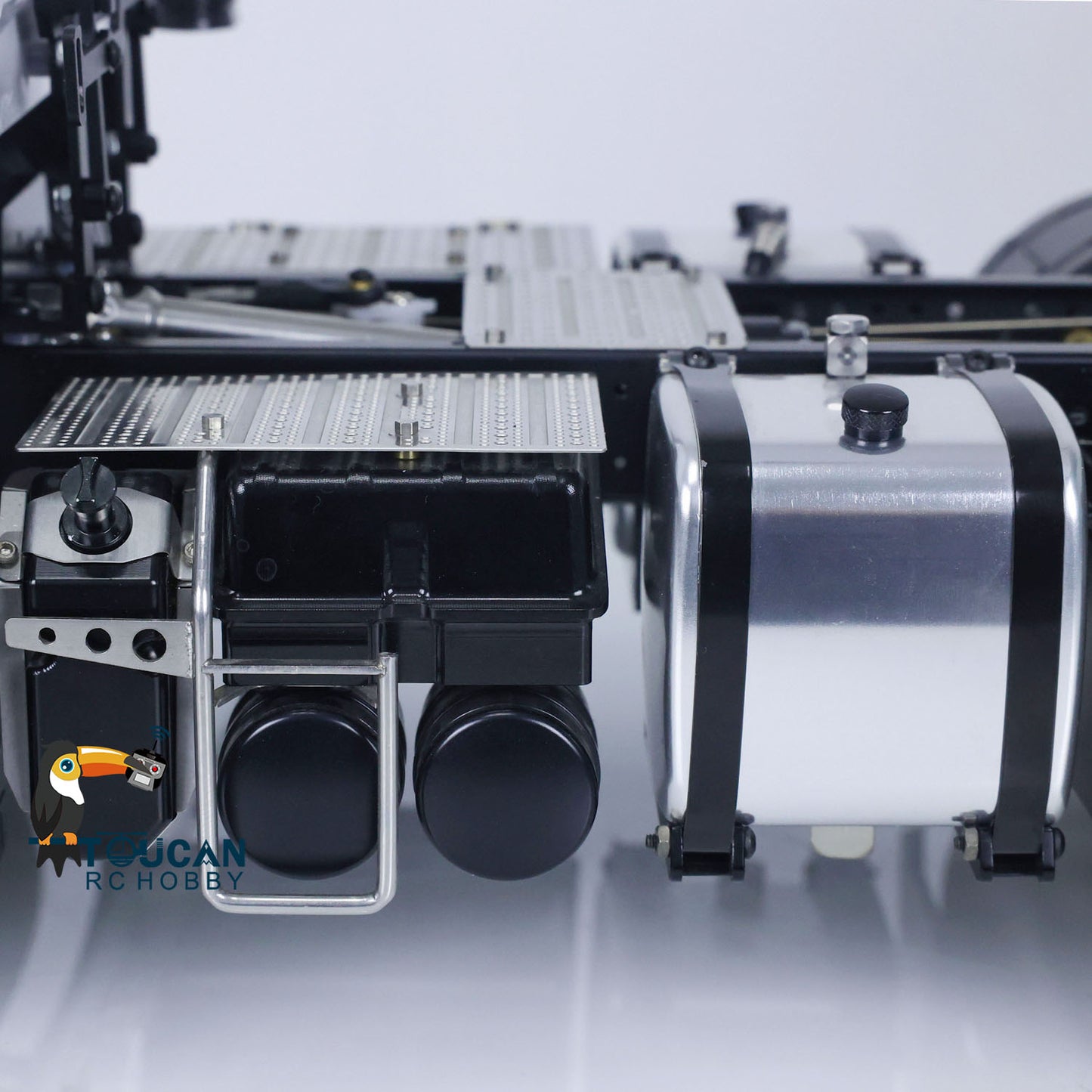 IN STOCK TOUCAN 6x6 RTR RC Tractor Truck Lock Differential Axles Chassis for 1/14 Tamiya 3363 Electric Lorry Model Car