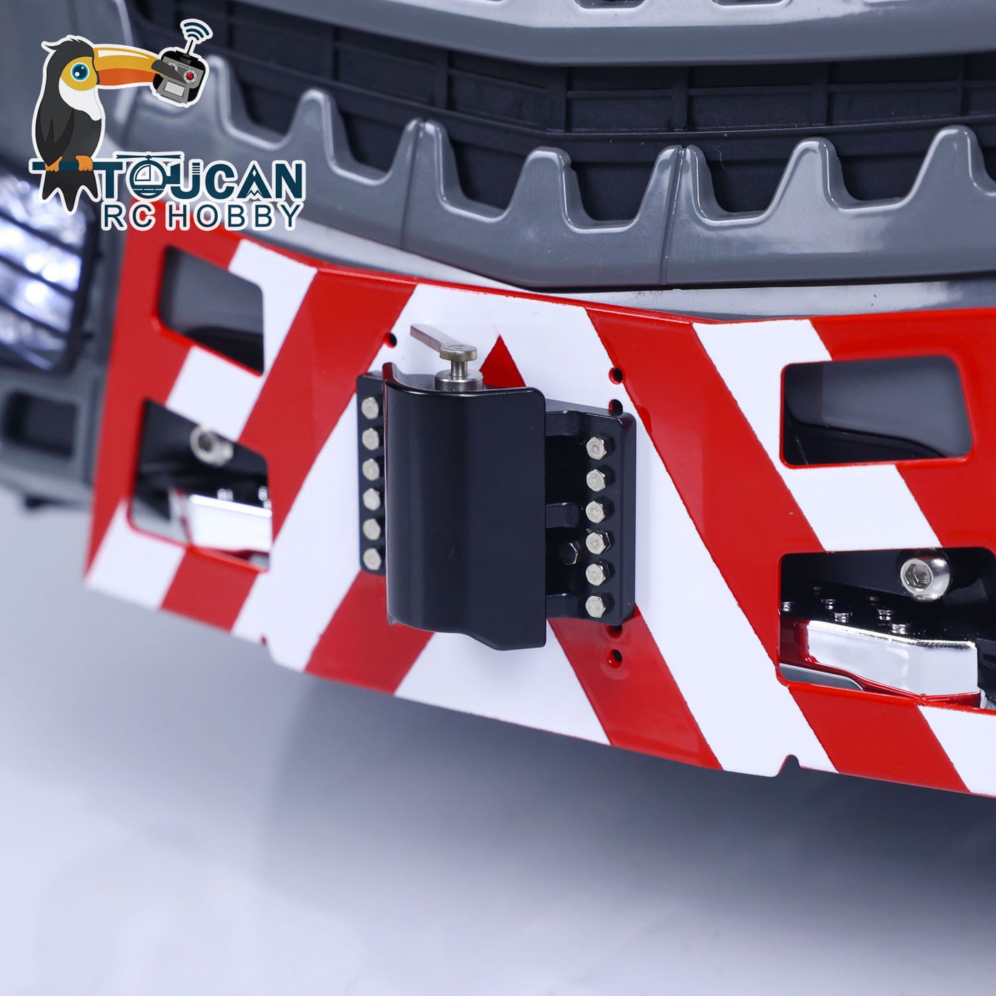 TOUCAN 1/14 Metal RC Tractor Truck Flysky I6S RTR Remote Control Car Sounds Lights