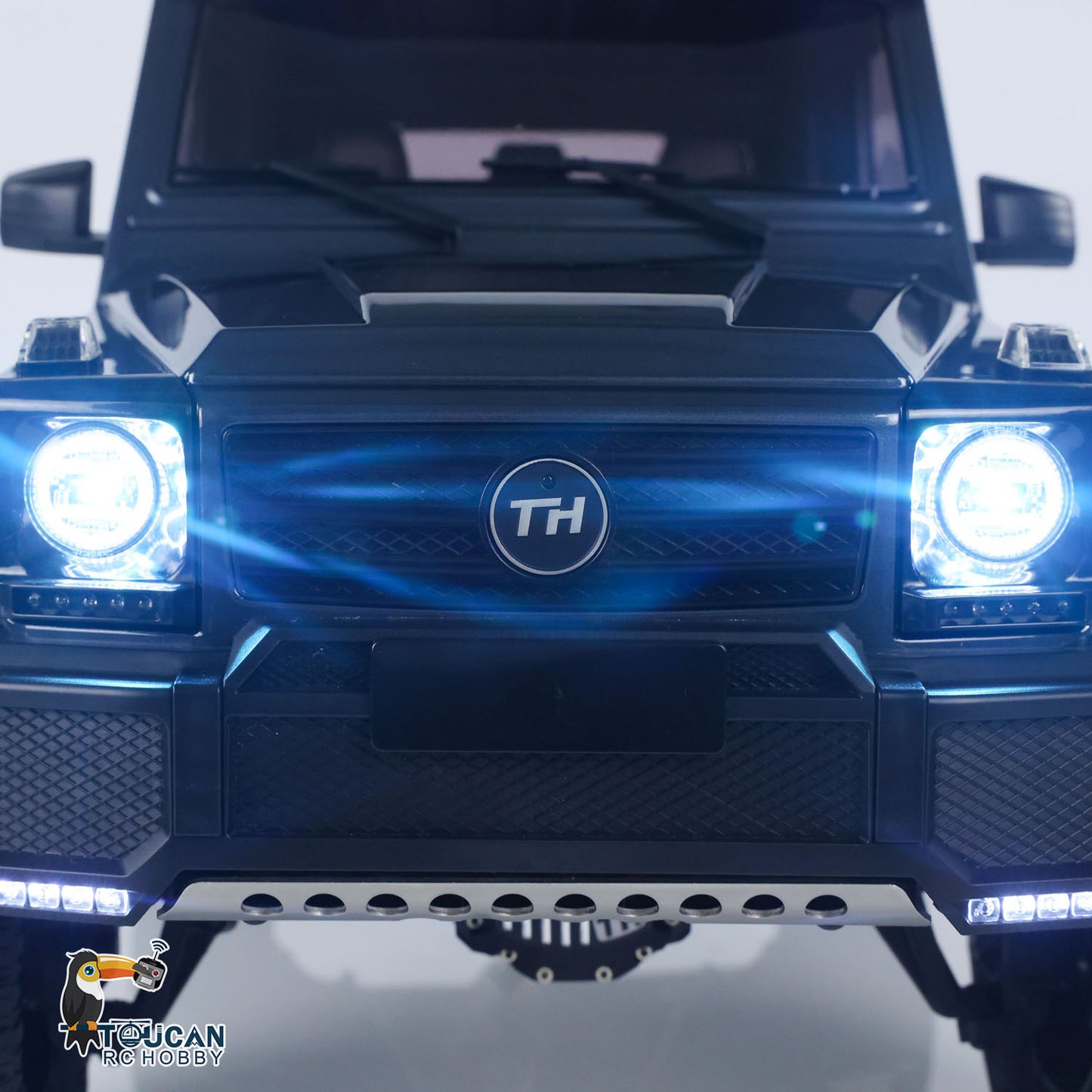 1/8 TRACTION HOBBY Off Road Car KM5 RC Crawler Portal Axle Differential Lock AWD 2Speed Gearbox 775 Brushed Motor