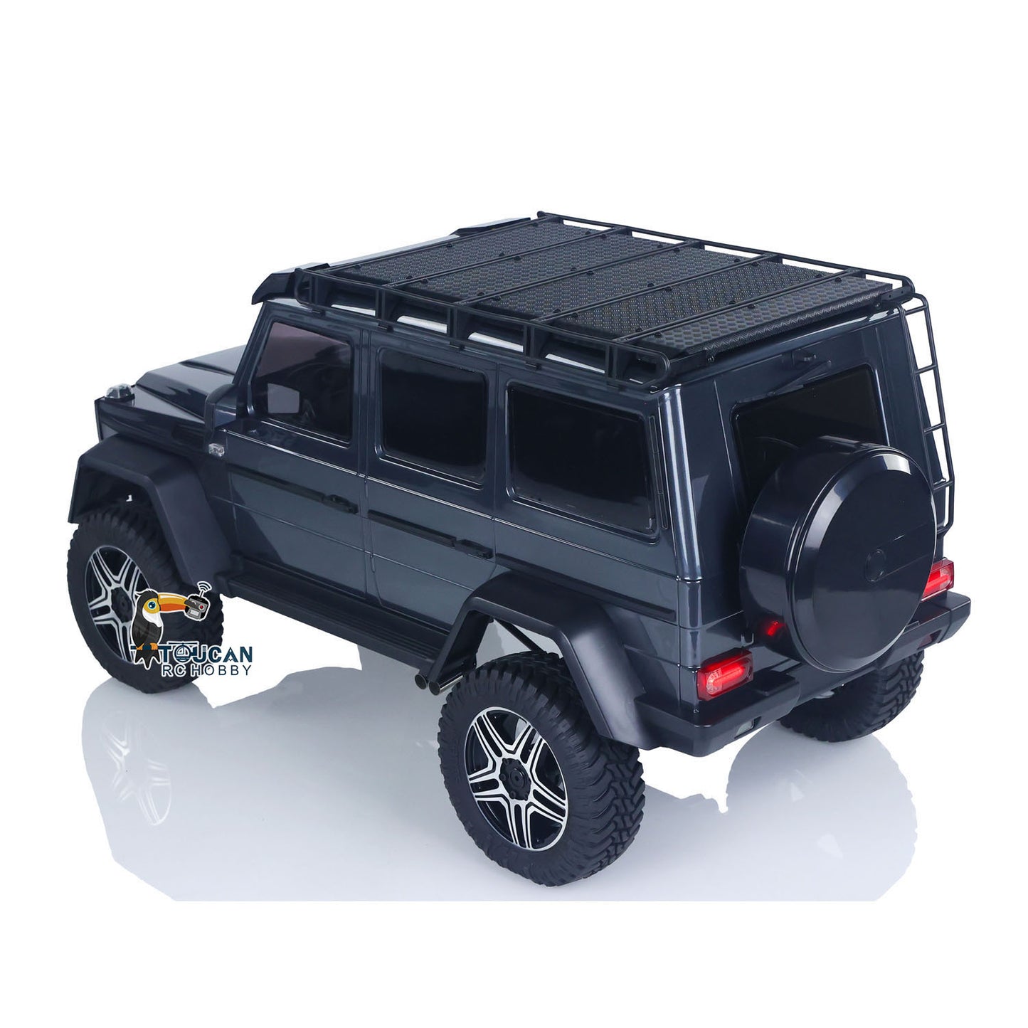 1/8 TRACTION HOBBY Off Road Car KM5 RC Crawler Portal Axle Differential Lock AWD 2Speed Gearbox 775 Brushed Motor
