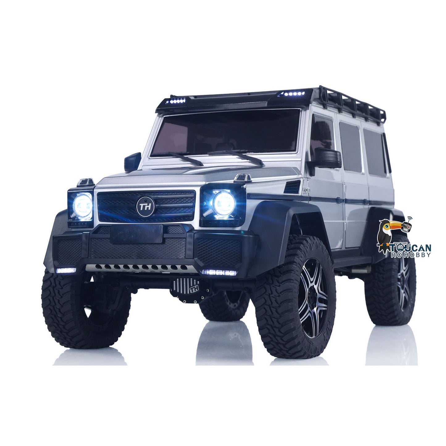 1/8 TRACTION HOBBY Off Road Car KM5 RC Crawler Portal Axle Differential Lock AWD 2Speed Gearbox 775 Brushed Motor