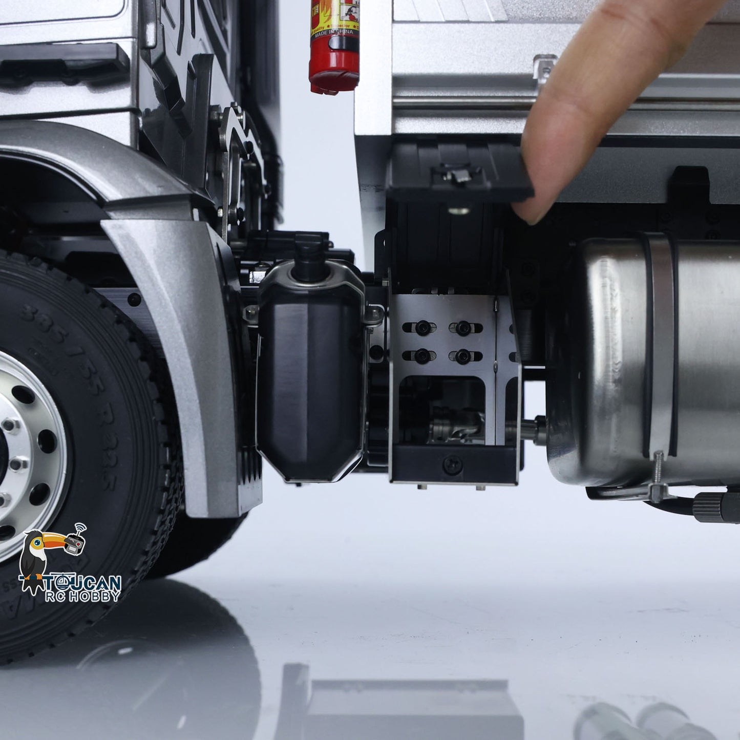 US STOCK 6X6 Metal Chassis 1/14 RC Hydraulic Dumper 2Speed TAMIYA 3348 Radio Controlled Tipper Model Car Differential Axle Light Sound