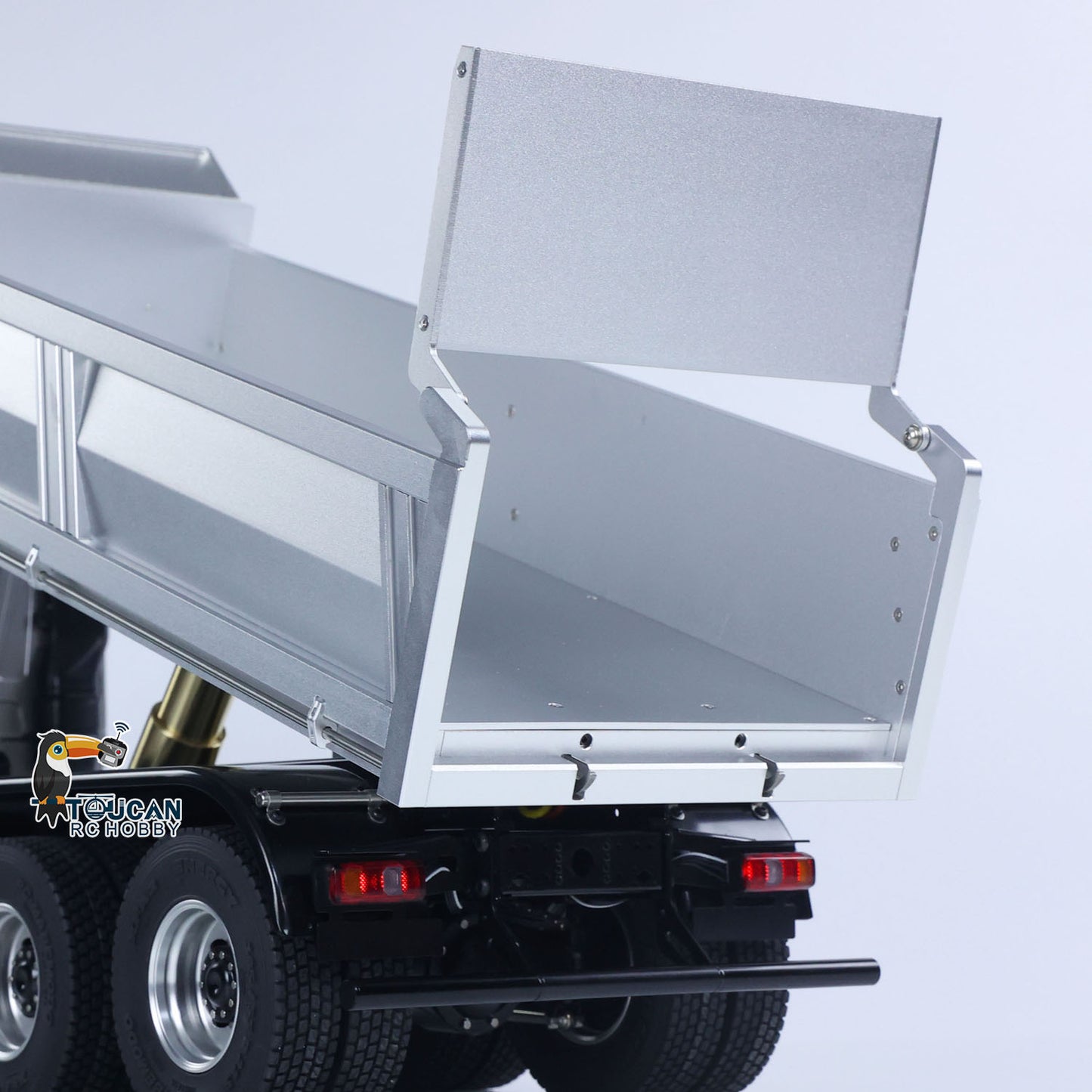 US STOCK 6X6 Metal Chassis 1/14 RC Hydraulic Dumper 2Speed TAMIYA 3348 Radio Controlled Tipper Model Car Differential Axle Light Sound