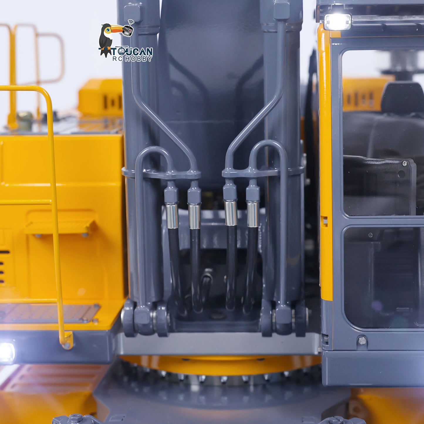 LESU 1/14 AOUE ET30H RC Excavatrice hydraulique sur pneus en métal A0006