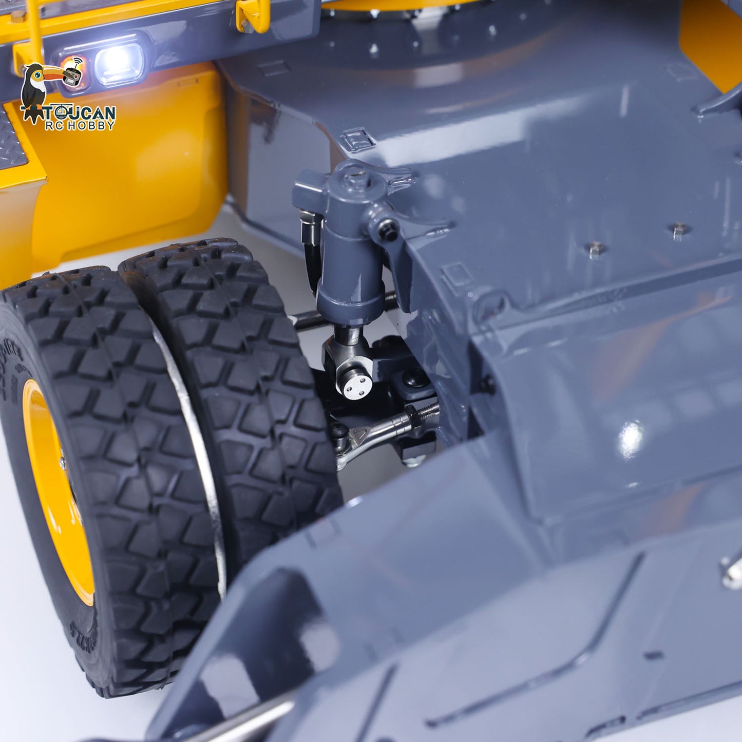 LESU 1/14 AOUE ET30H RC Excavatrice hydraulique sur pneus en métal A0006