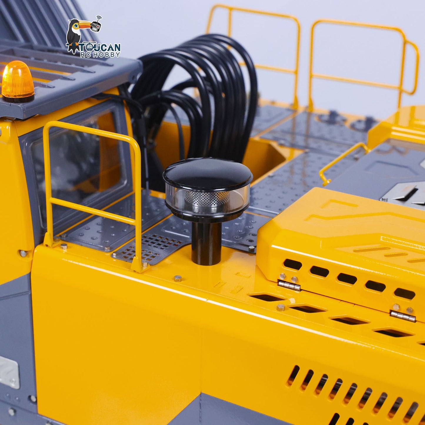 LESU 1/14 AOUE ET30H RC Excavatrice hydraulique sur pneus en métal A0006