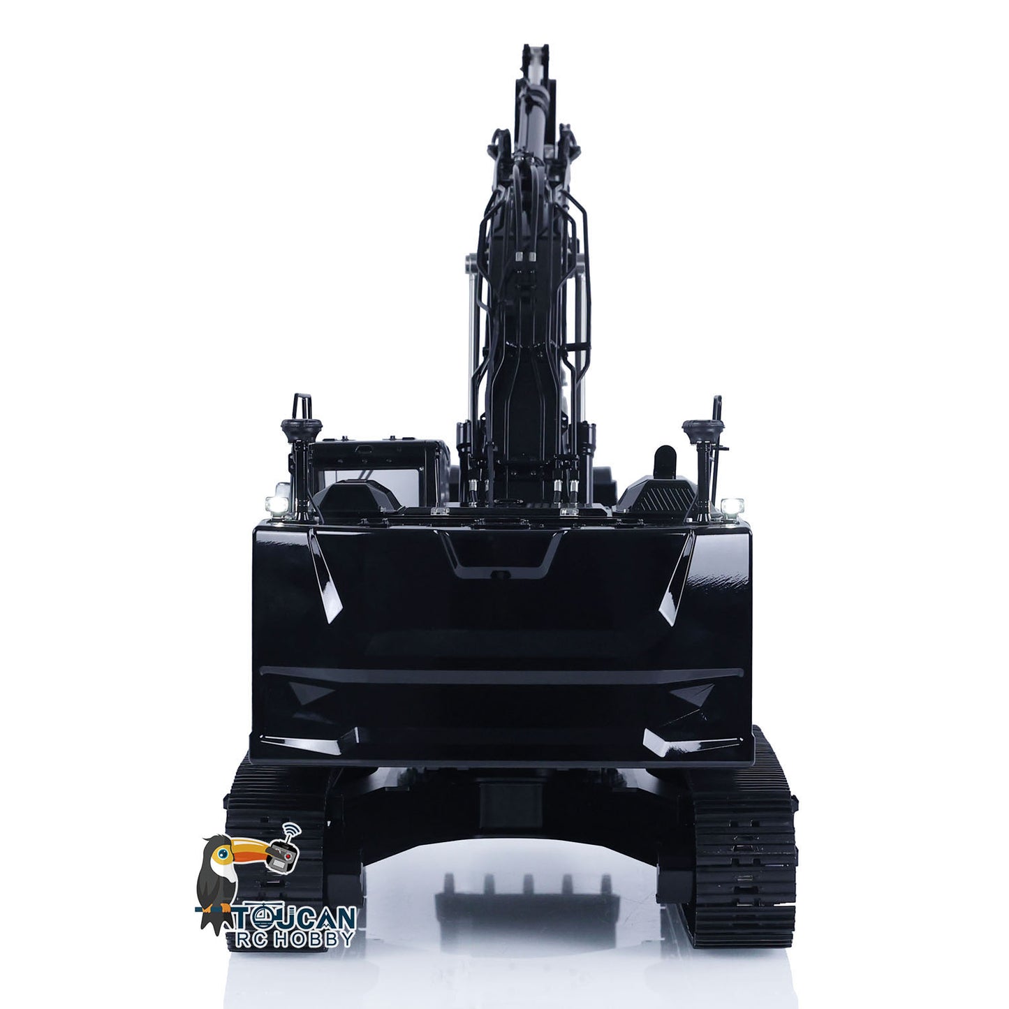 LESU 1/14 Aoue Metal Painted Assembled LR945 Hydraulic RC Excavator Digger B0016 With Quick Connector Coupler