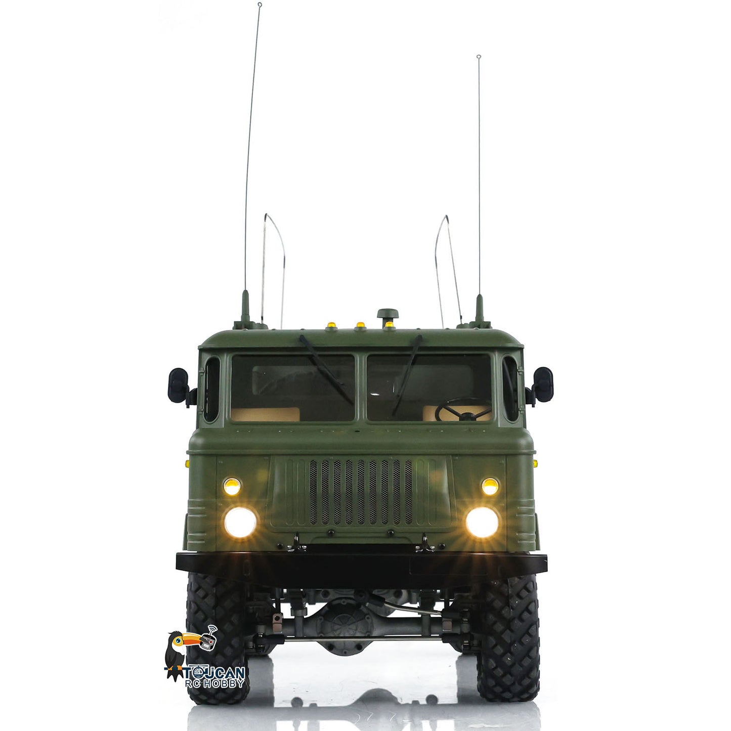 Camion de commandement militaire assemblé CROSS RC 1/10 GC4M RTR