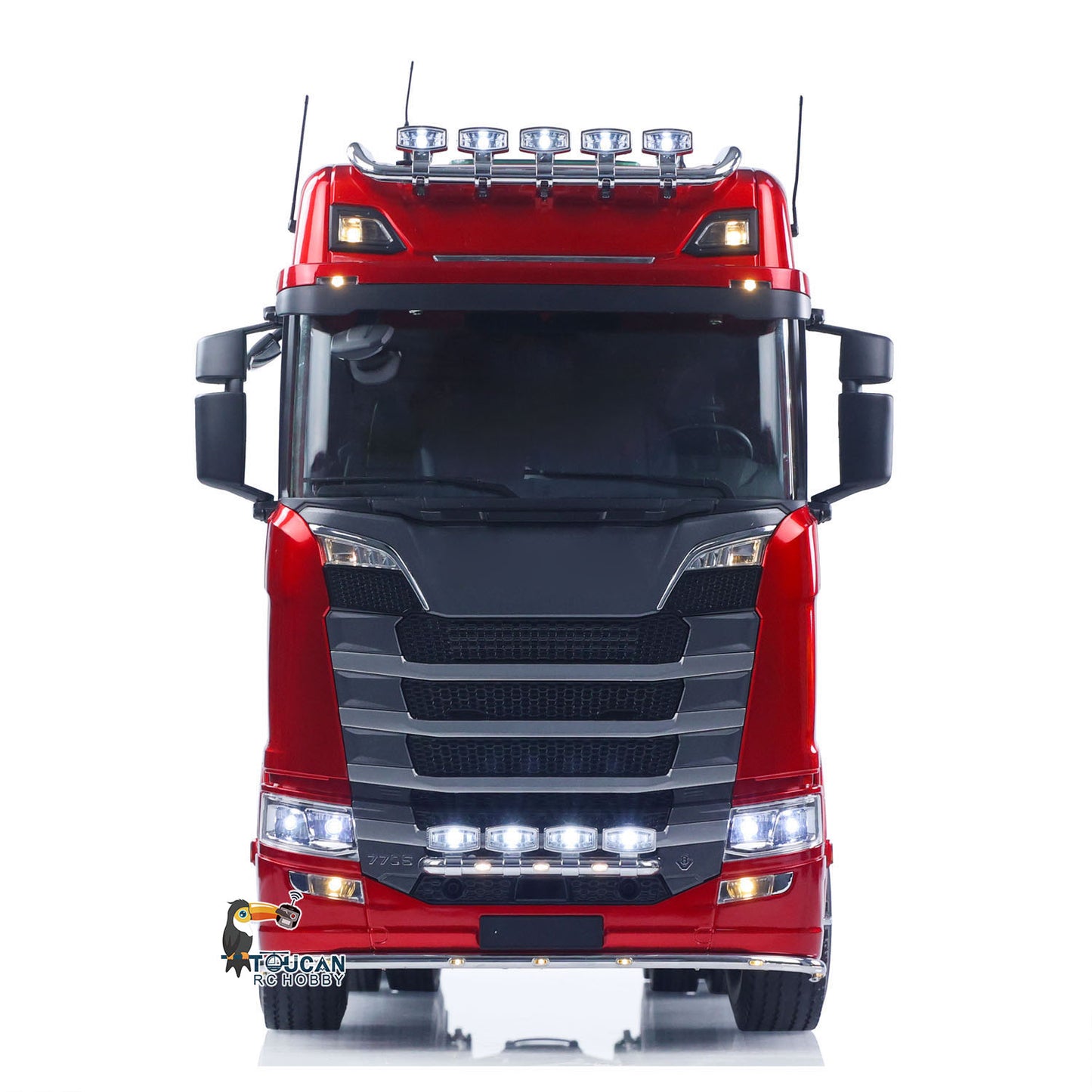 KABOLITE 1/14 770S RC Tractor Truck 6x6 Remote Control Lorry Car 2Speed Gearbox Differential Lock Battery Radio RTR Model