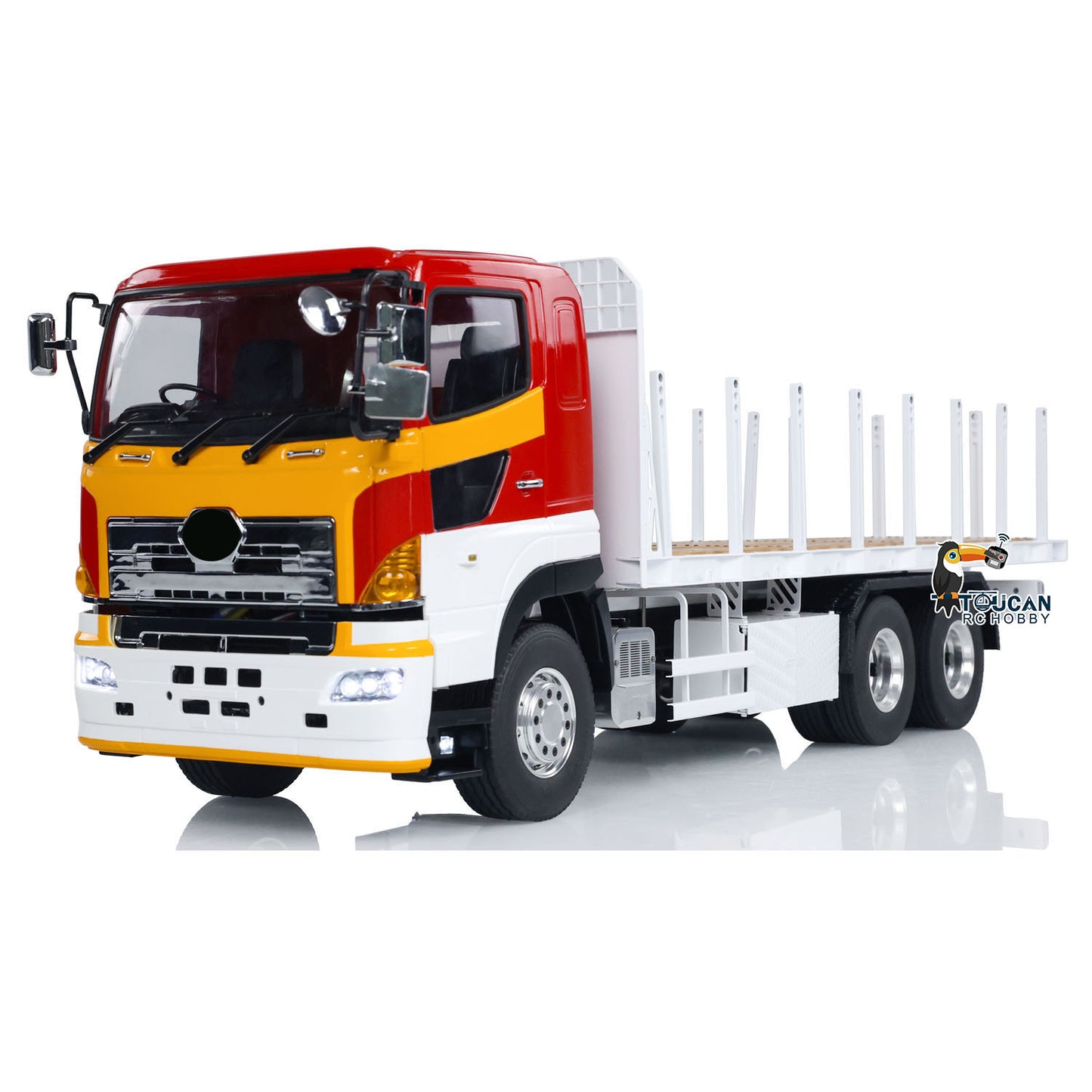 LESU 6x4 1/14 RC Timber Truck RTR Flatbed Lorry Trailer Car