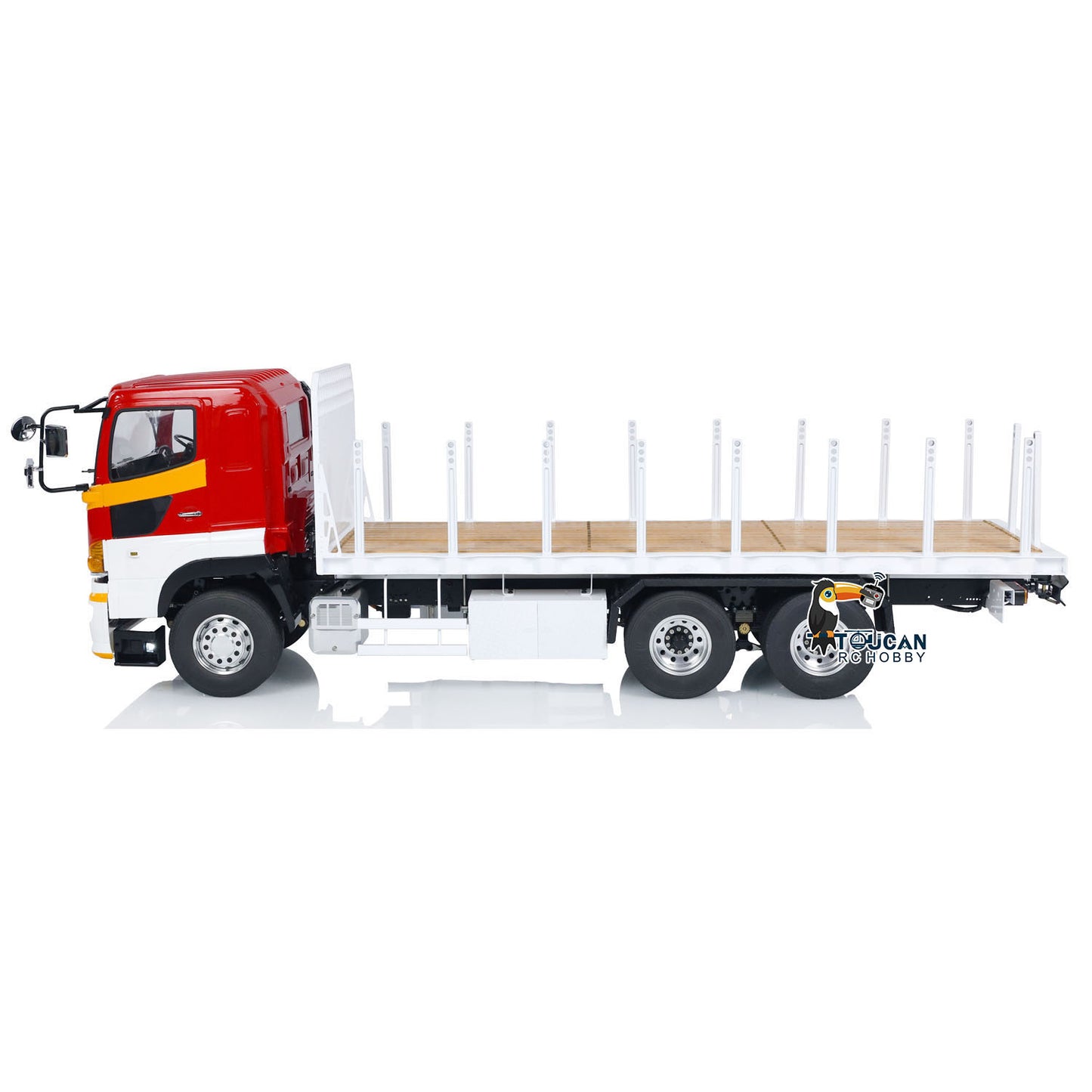 LESU 6x4 1/14 RC Timber Truck RTR Flatbed Lorry Trailer Car