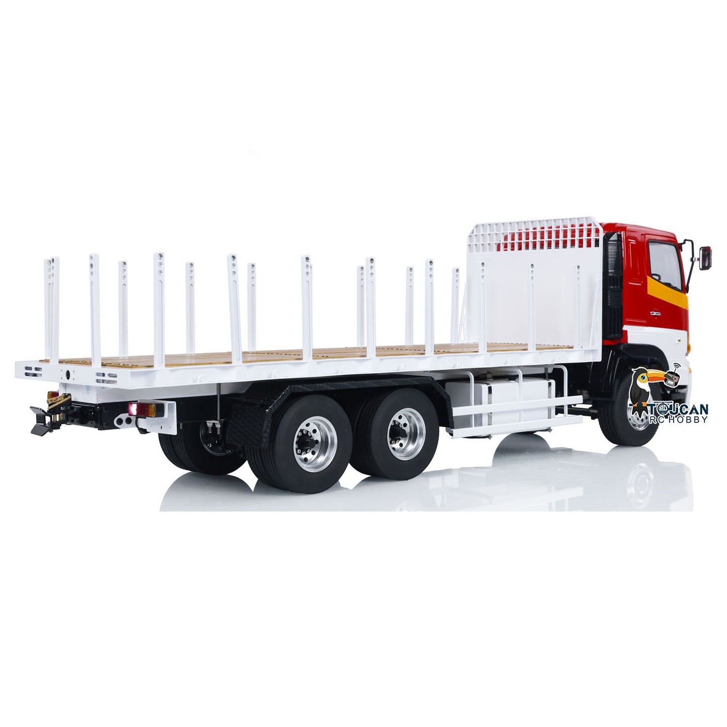 LESU 6x4 1/14 RC Timber Truck RTR Flatbed Lorry Trailer Car