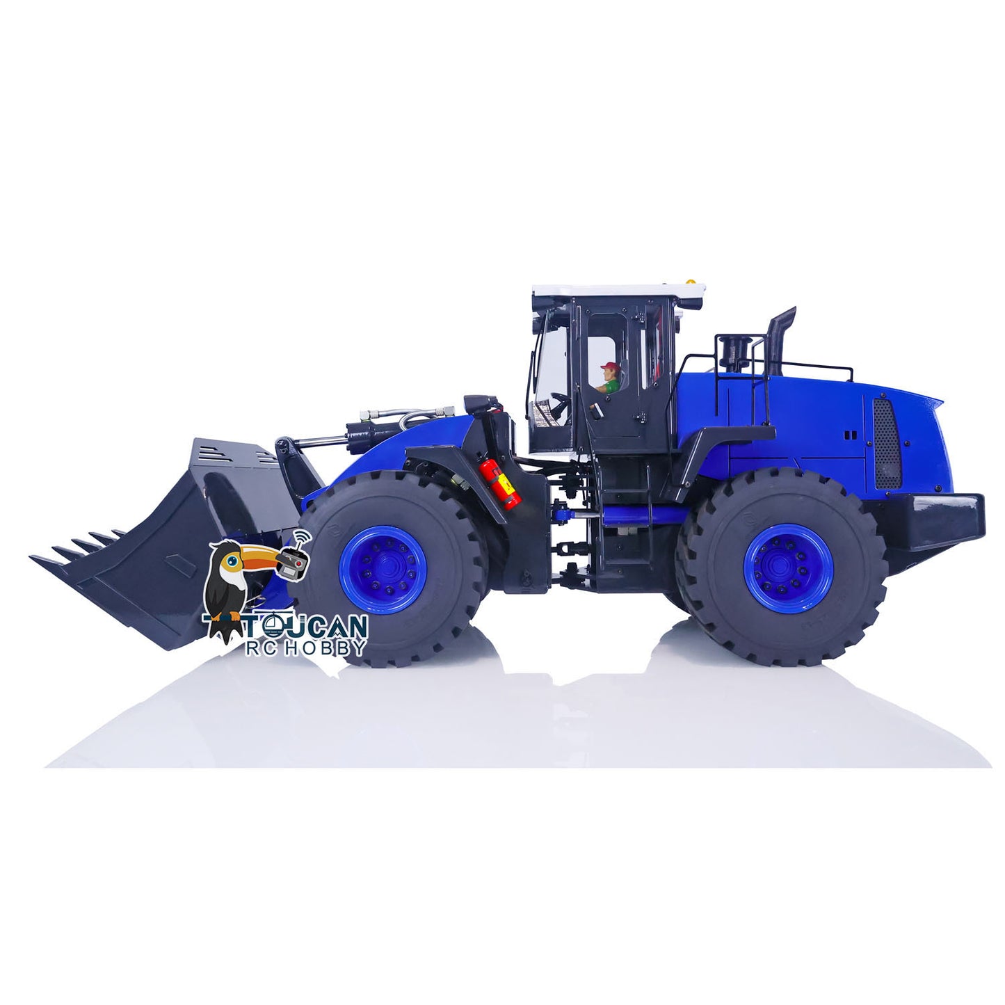 EN STOCK XDRC Metal WA470 1/14 RC Chargeur hydraulique PNP 980L sans batterie