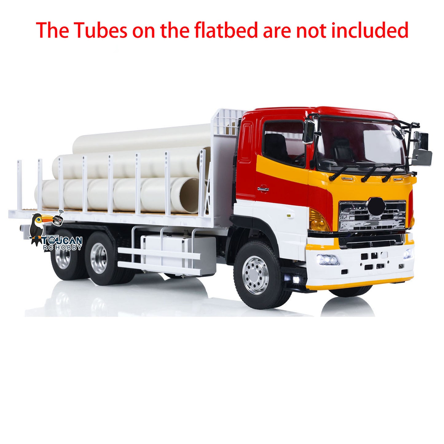 LESU 6x4 1/14 RC Timber Truck RTR Flatbed Lorry Trailer Car