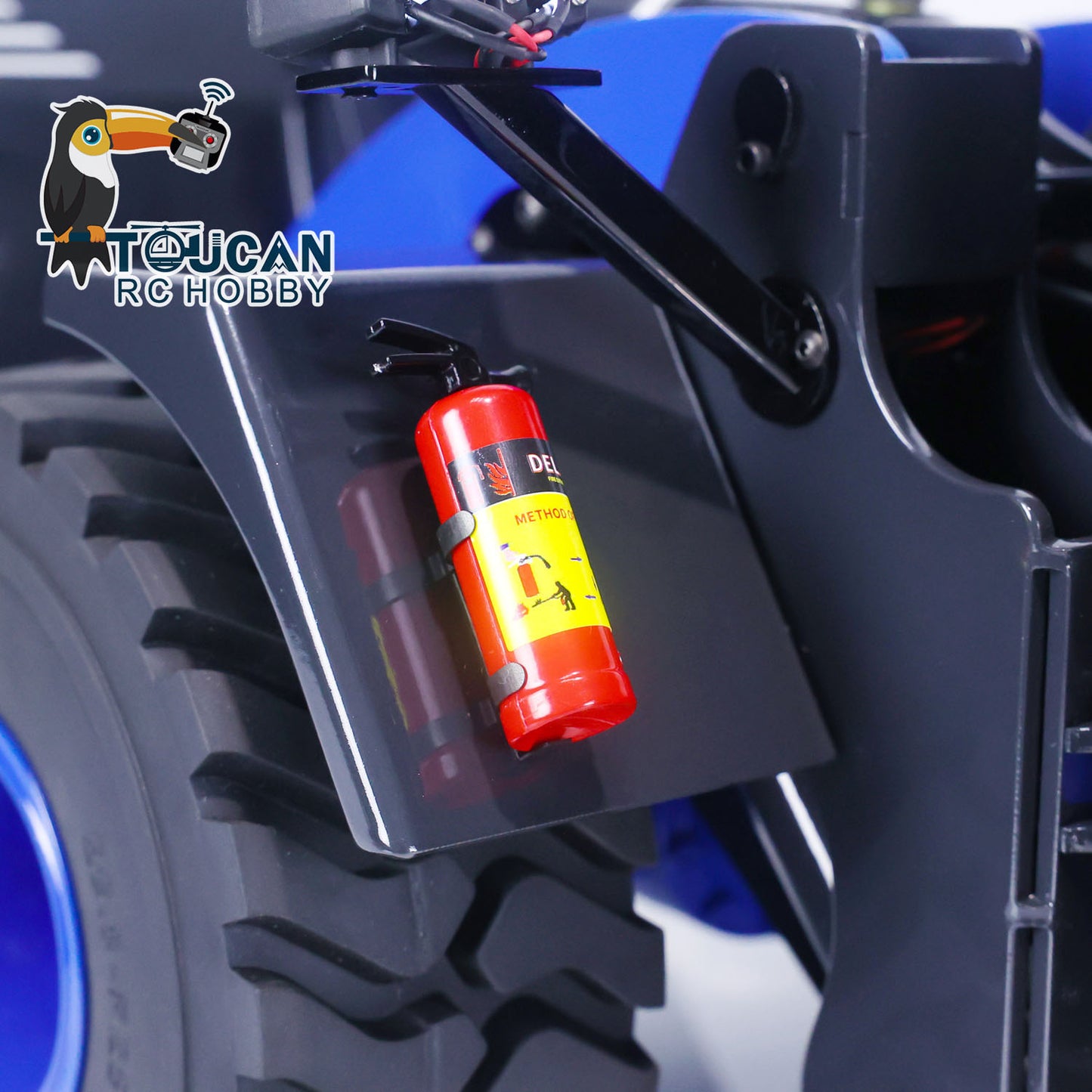 EN STOCK XDRC Metal WA470 1/14 RC Chargeur hydraulique PNP 980L sans batterie