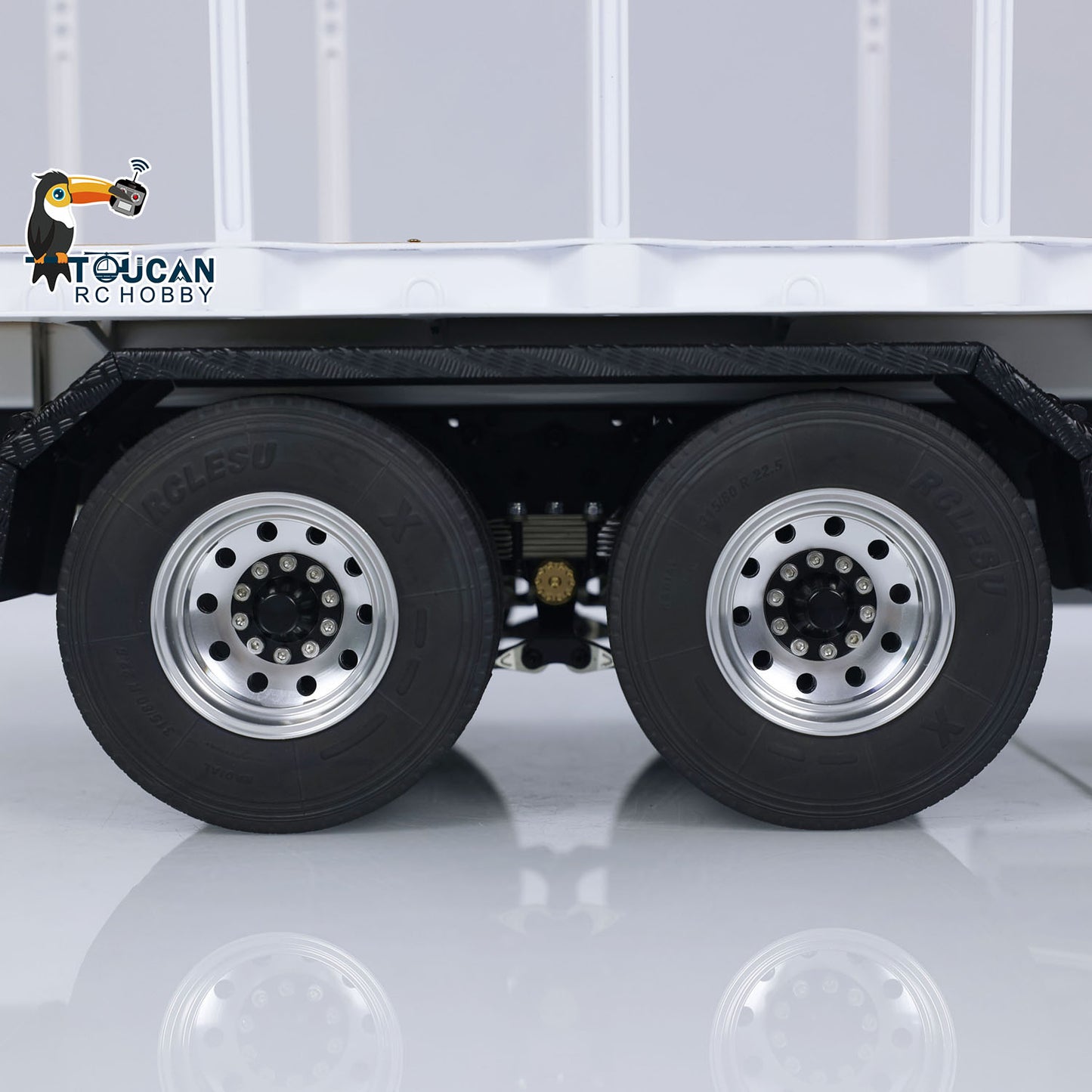 LESU 6x4 1/14 RC Timber Truck RTR Flatbed Lorry Trailer Car
