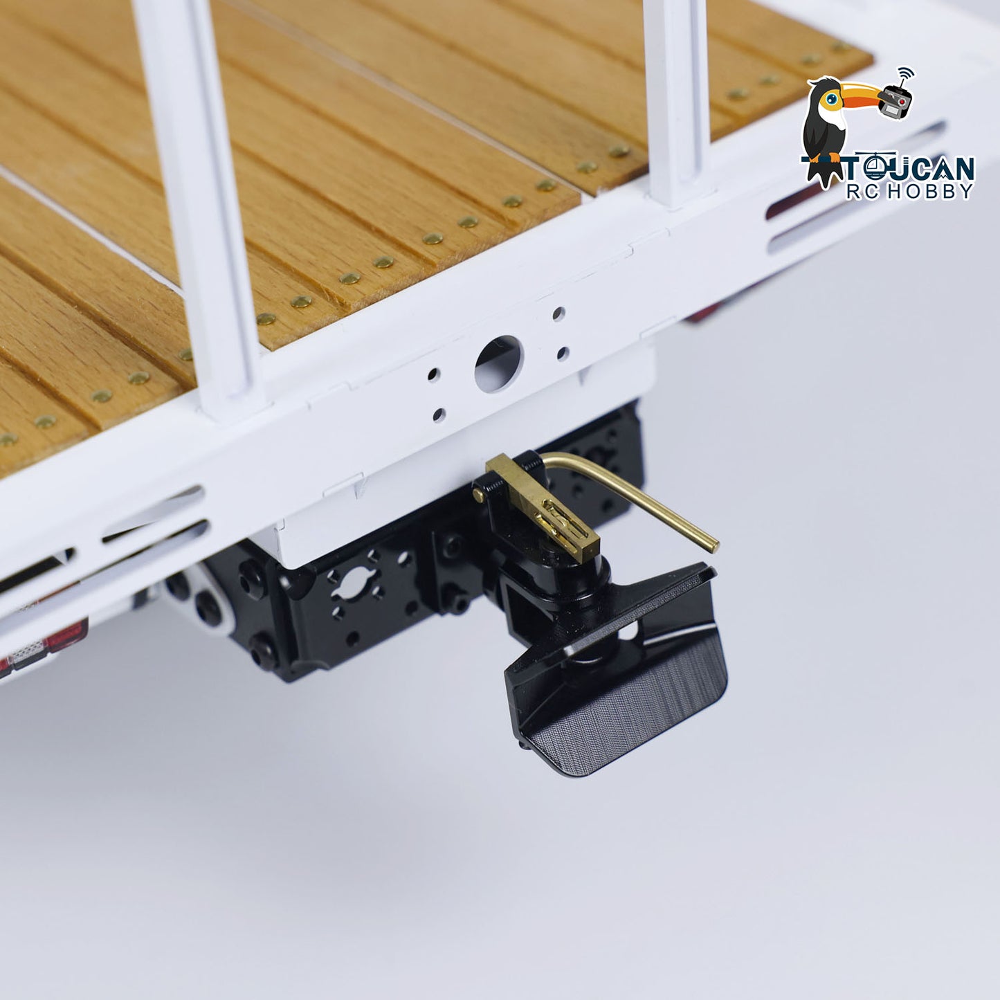 LESU 6x4 1/14 RC Timber Truck RTR Flatbed Lorry Trailer Car