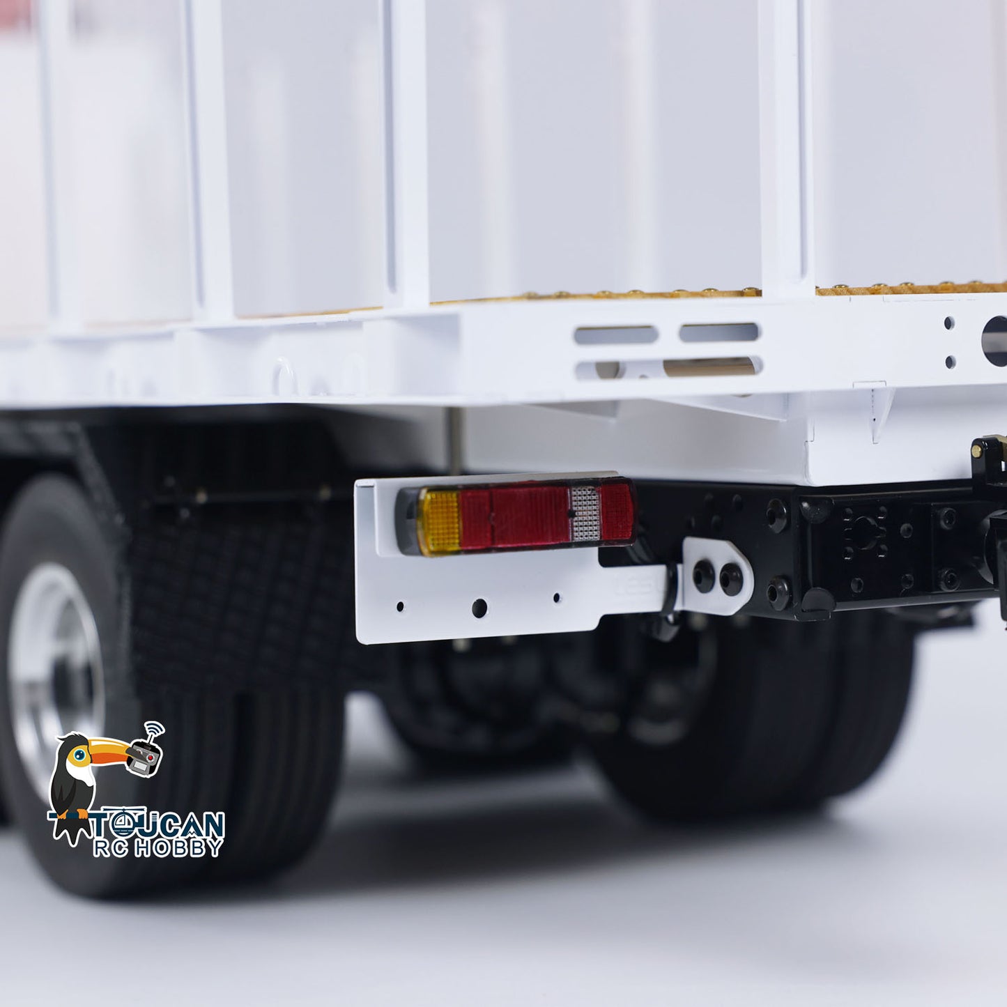 LESU 6x4 1/14 RC Timber Truck RTR Flatbed Lorry Trailer Car