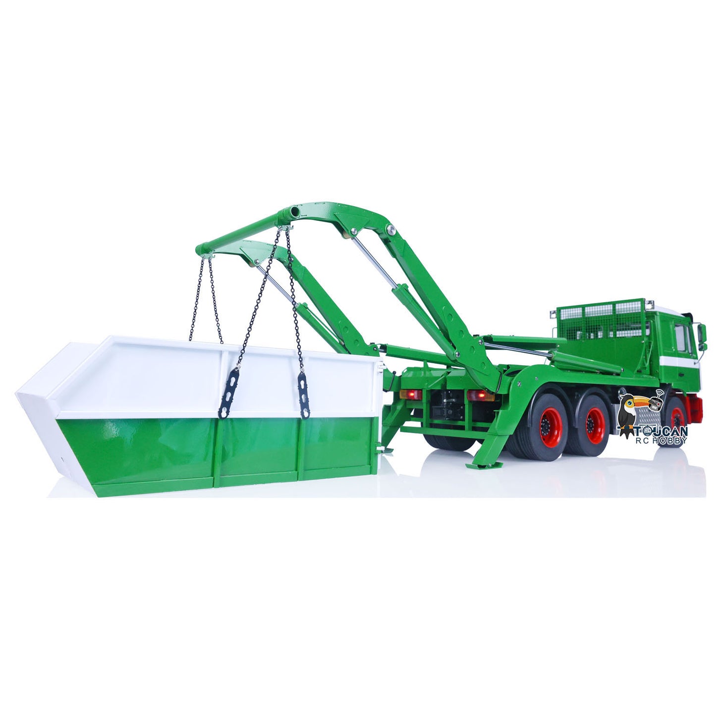 Metall 6X4 RC 1/14 Hydraulischer Muldenkipper Absetzkipper VL18U F2000