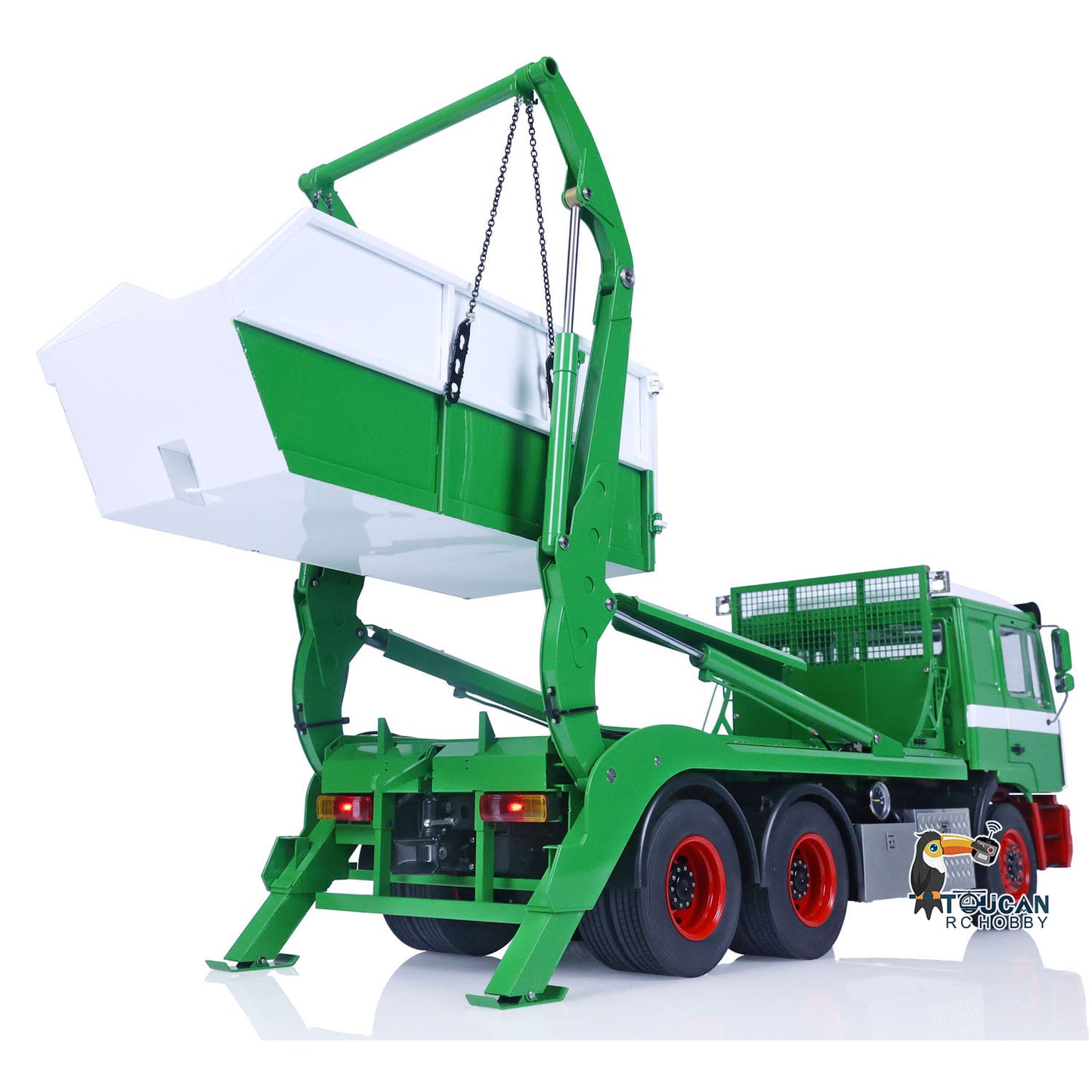 Metall 6X4 RC 1/14 Hydraulischer Muldenkipper Absetzkipper VL18U F2000