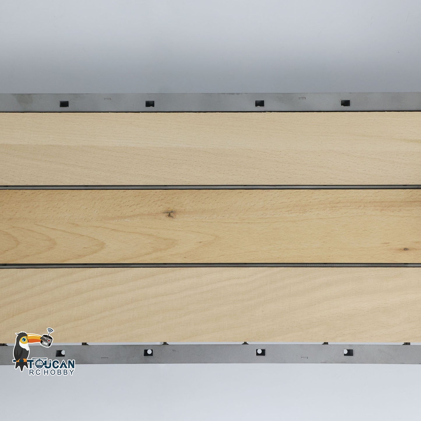 US STOCK LESU 872MM Metal Wood 4Axles Trailer for 1/14 RC TAMIYA Tractor Truck DIY Model