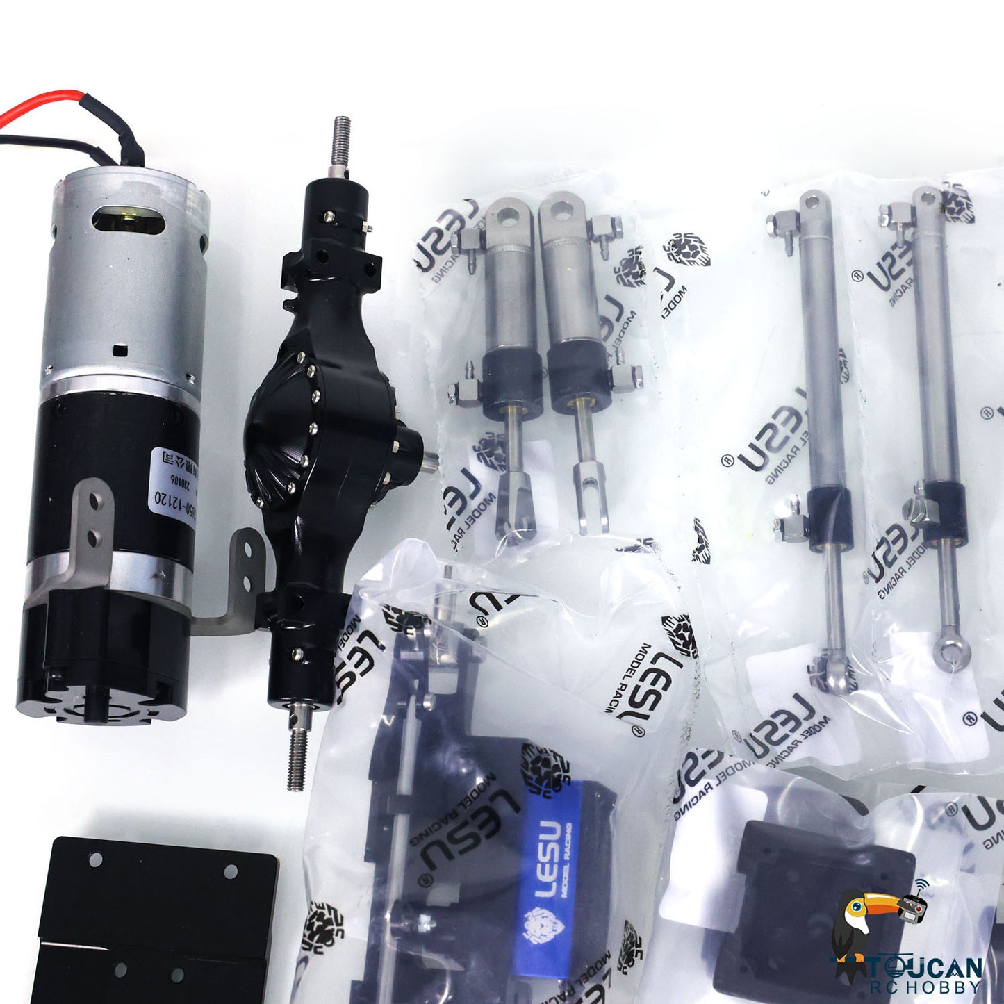 LESU 1/14 Aoue LD160S RC Unassembled Metal Hydraulic Forklift A0014