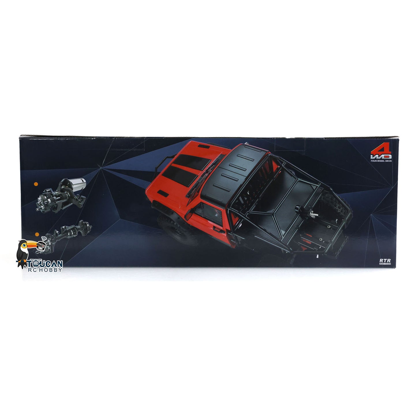 Radiocommande 1/10 Crawler 4WD 8509 Puissant Peint