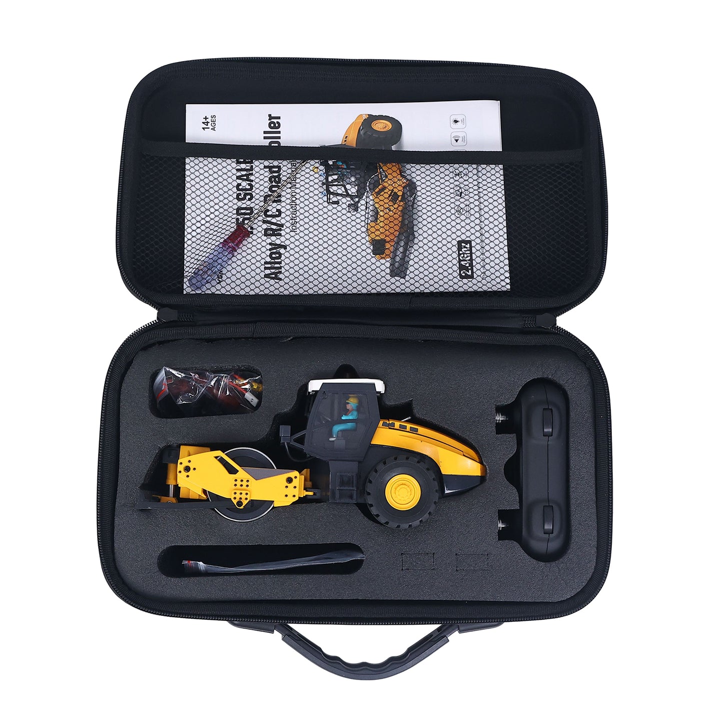 Deposit Pre-order Hydraulic RC Road Roller 131 Remote Control Construction Vehicles New Product Radio System