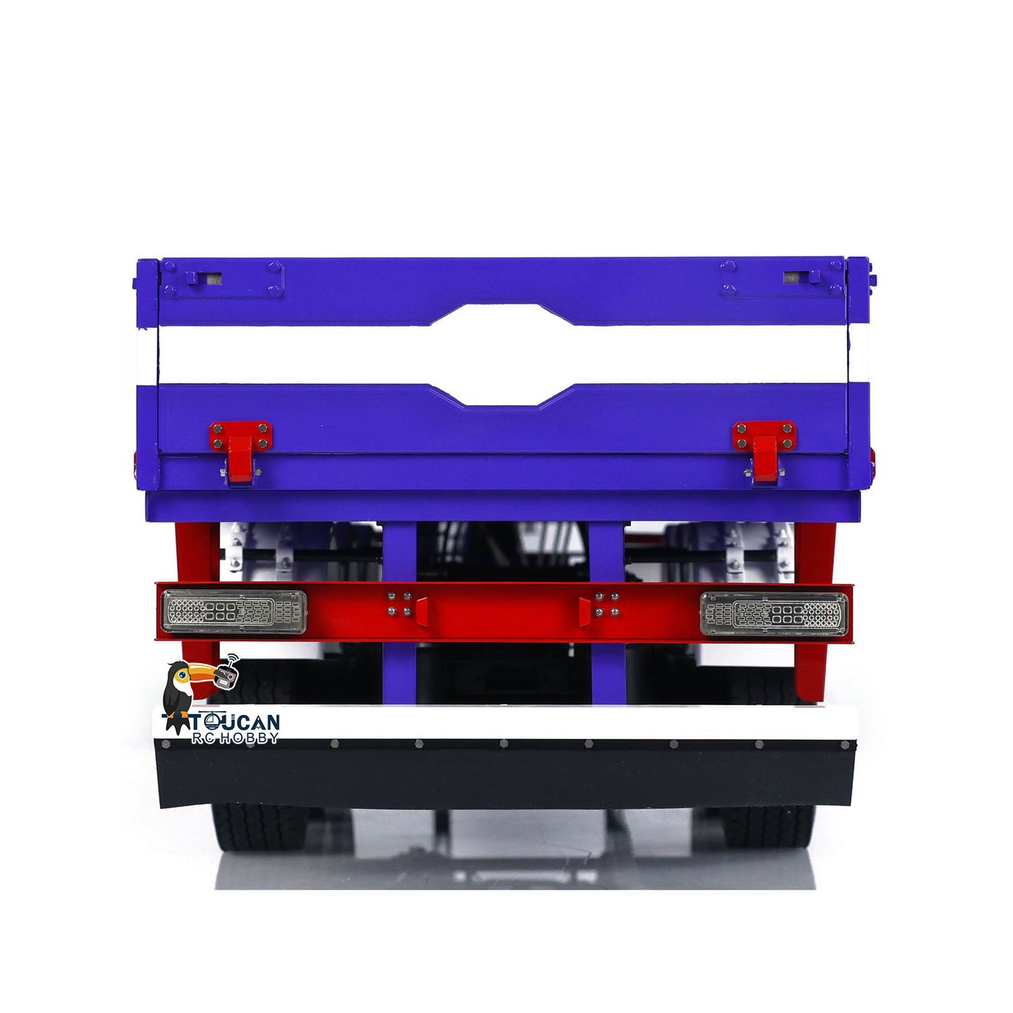 IN STOCK 3 Axles 1/14 Metal Semi Trailer