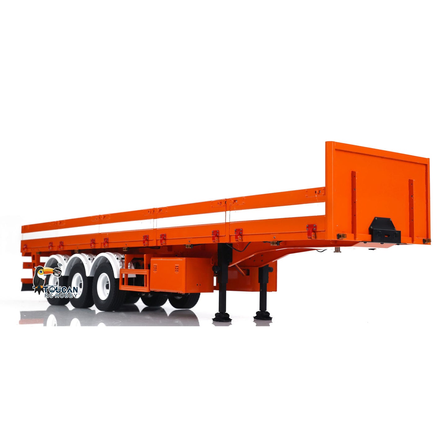 IN STOCK 3 Axles 1/14 Metal Semi Trailer