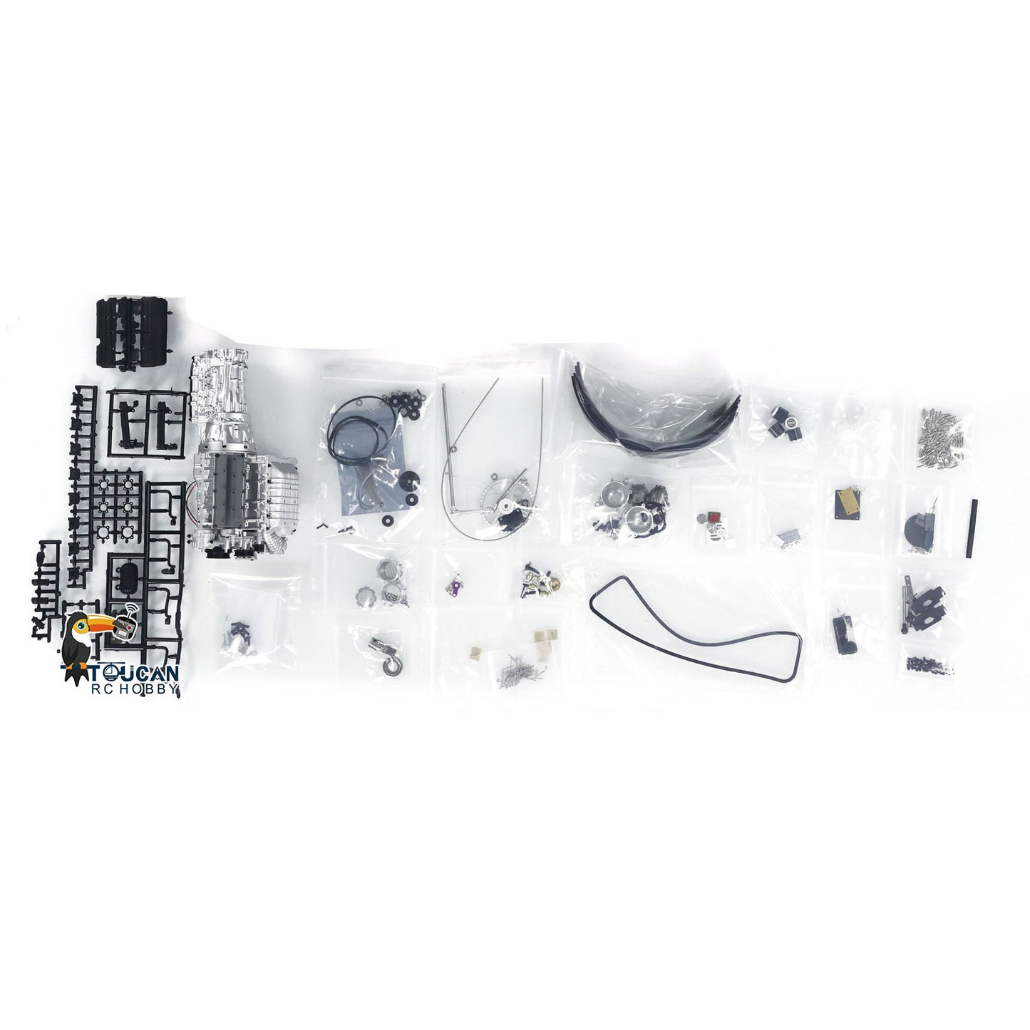 TWOLF 1/8 RC 4x4 Geländewagen M715 4WD RC Crawler KIT