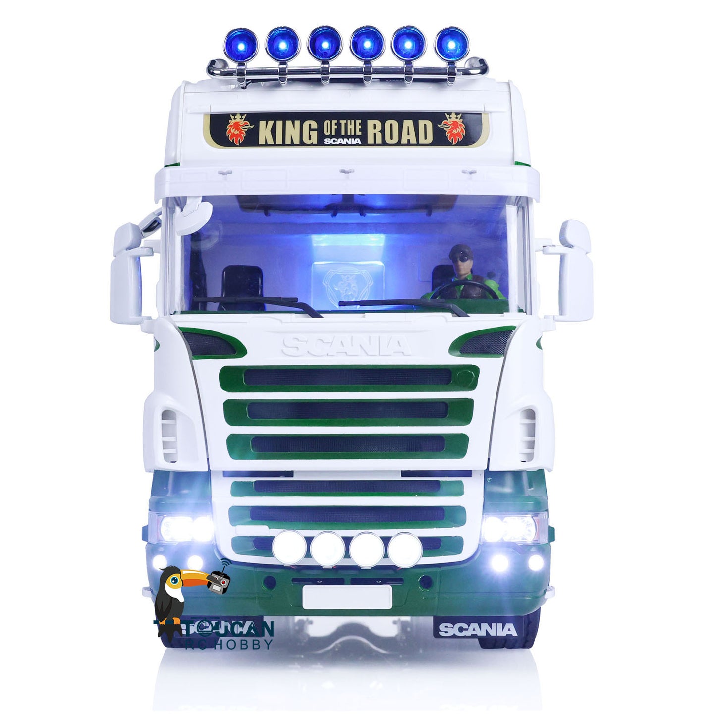 LESU 1/14 6x6 Scani Tamiya RTR RC Traktor Lkw Mit Metall Chassis