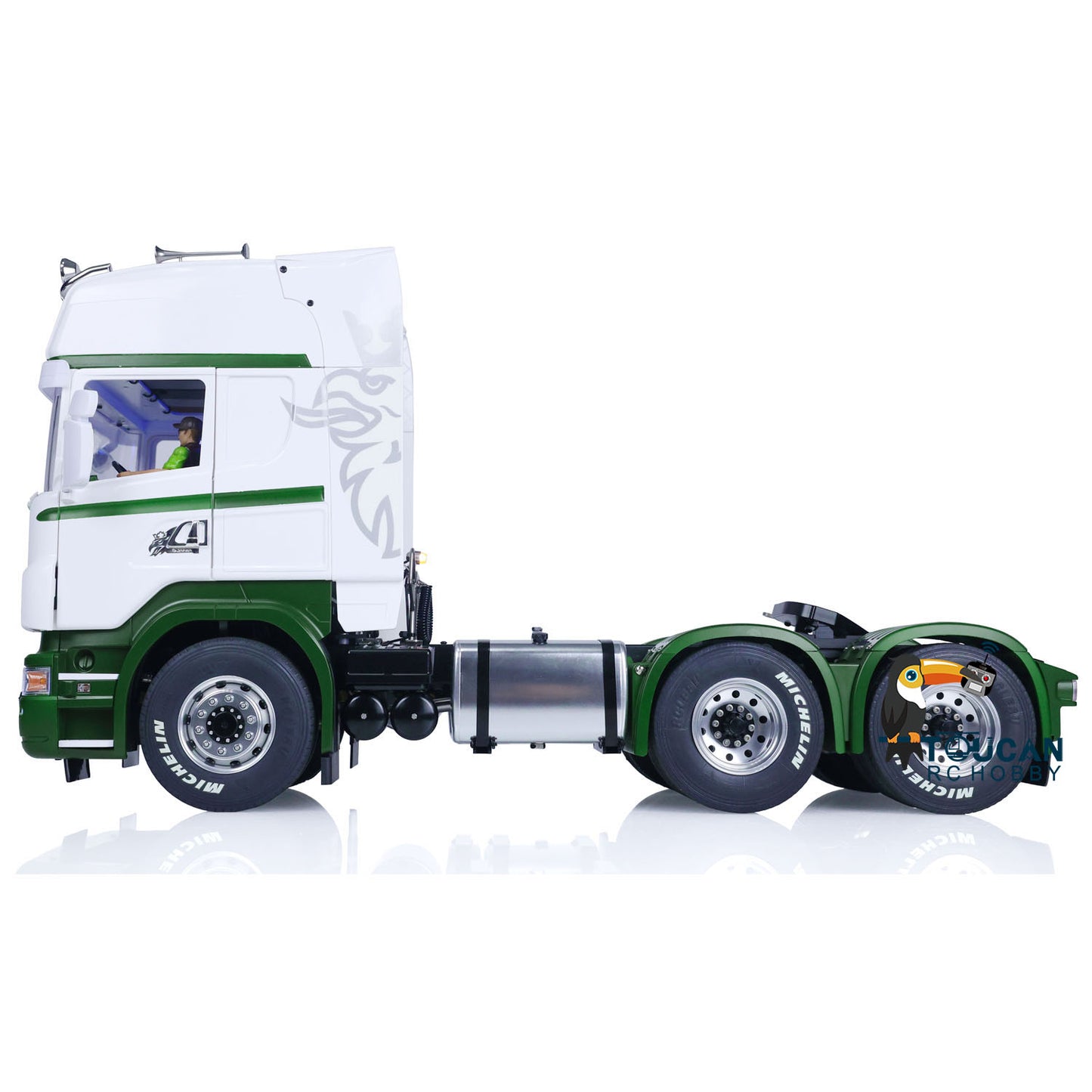1/14 TOUCAN Metal RC Tractor Truck 6x6 Metal Chassis Remote Control RTR Cars Model