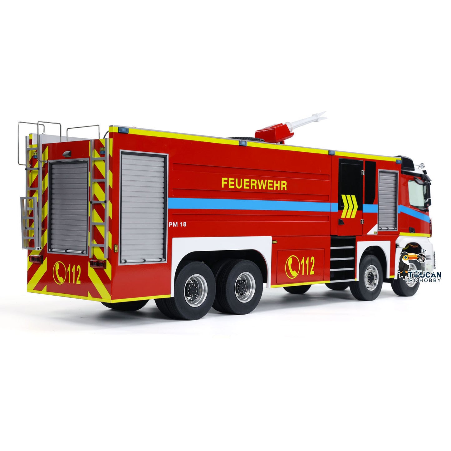 8x4 1/14 Scale Metal RC Fire Fighting Truck Chassis