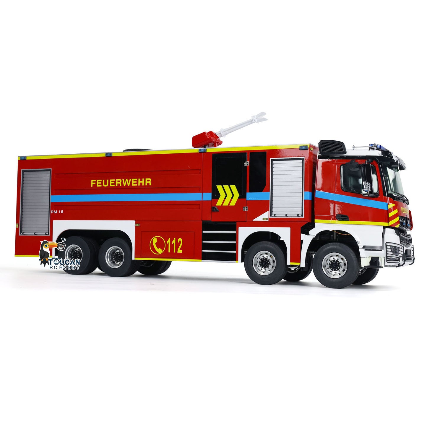 8x4 1/14 Scale Metal RC Fire Fighting Truck Chassis