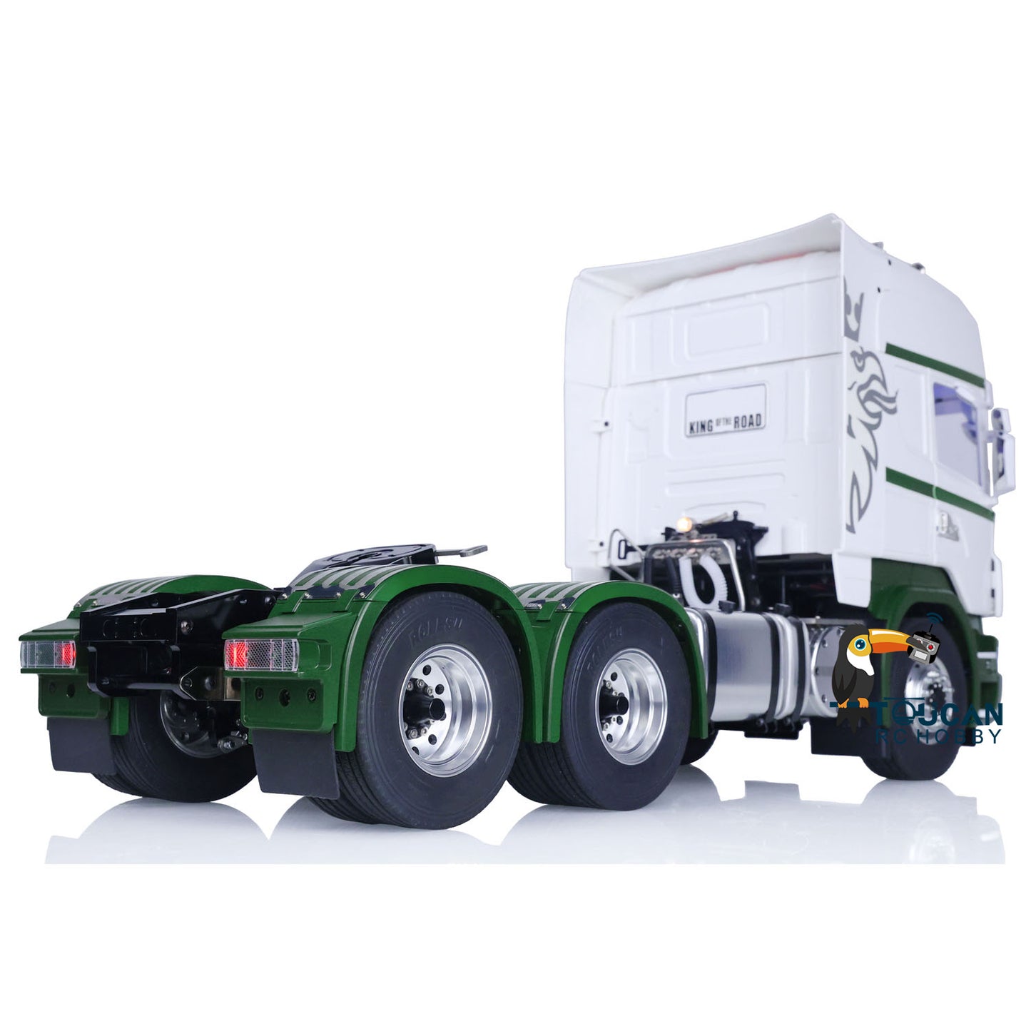 LESU 1:14 DIY RC Sattelzugmaschine für 6x6 Autos Modell