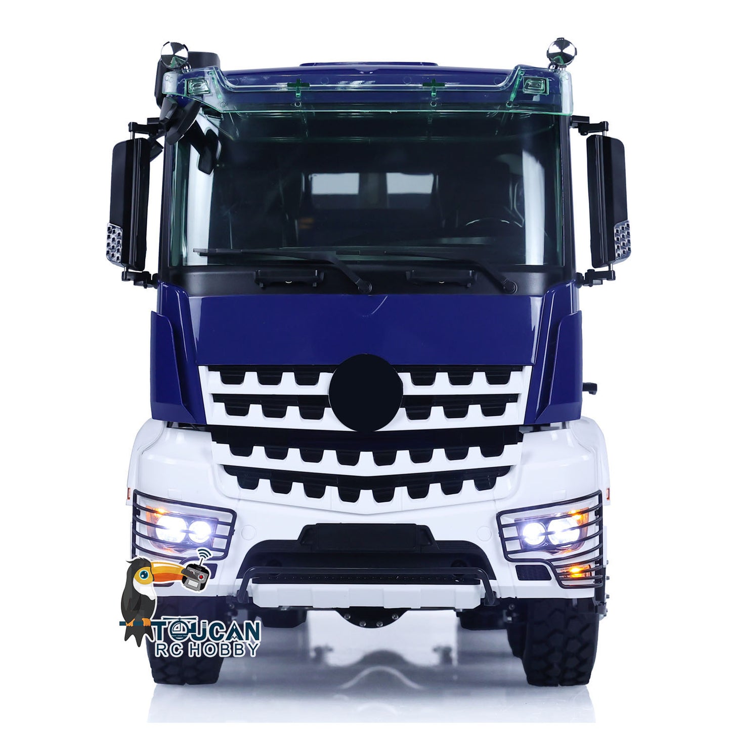 LESU 1/14 Camion à benne basculante RC en métal 8x8 Roll On/Off RTR Full-dump K3363
