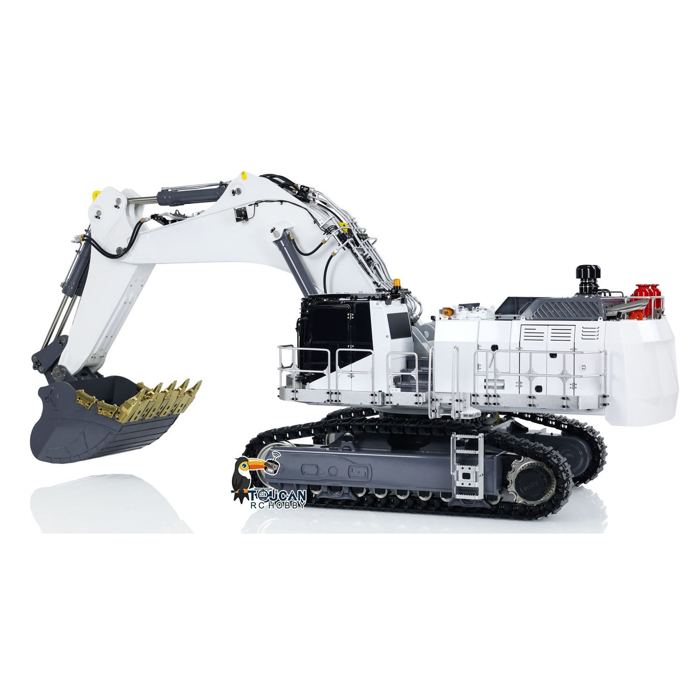 1:14 LESU RC Hydraulic Excavator AOUE 9150 Metal RTR Remote Control Digger Model
